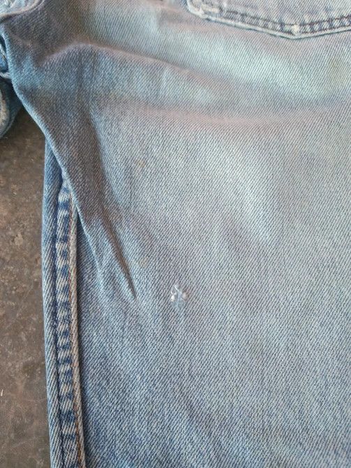 Levi's 80s Vintage Levi's 501 Made In USA Repaired Distressed Jeans Size US 27 - 4 Thumbnail
