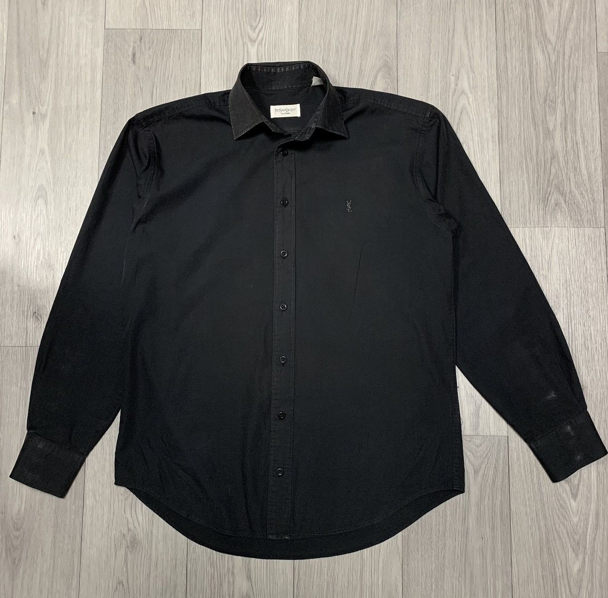 Vintage Yves Saint Lauren Vintage classic shirt Size US M / EU 48-50 / 2 - 1 Thumbnail