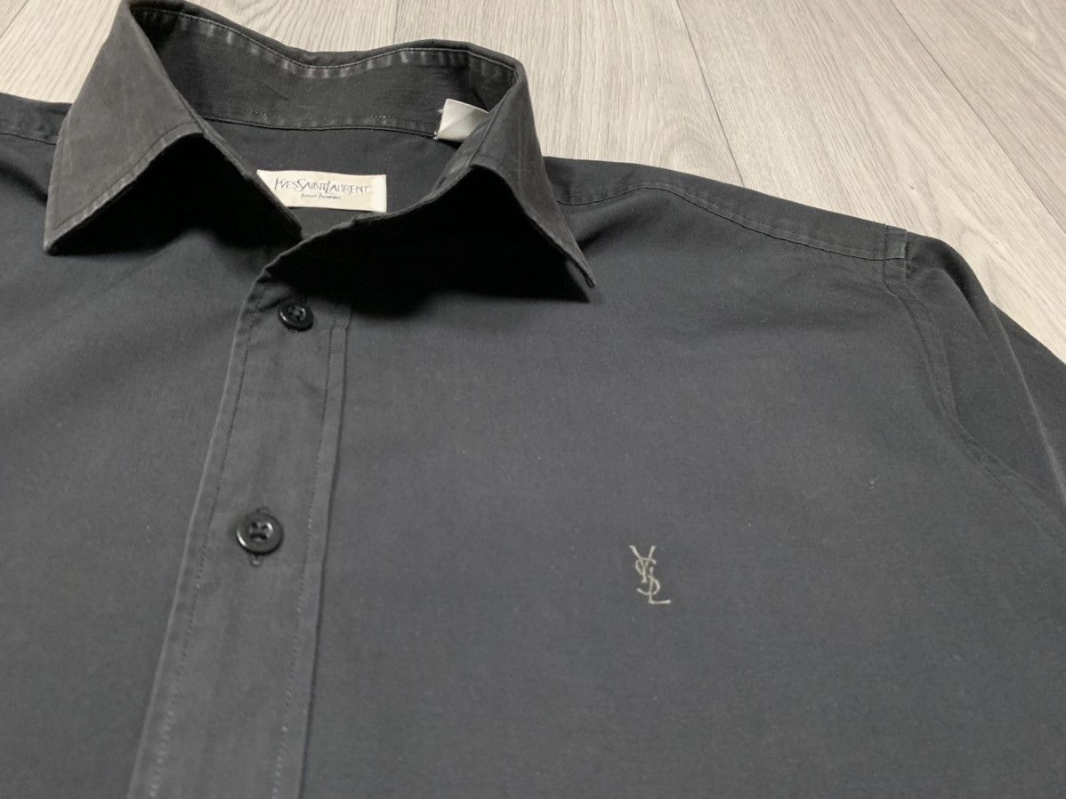 Vintage Yves Saint Lauren Vintage classic shirt Size US M / EU 48-50 / 2 - 5 Thumbnail