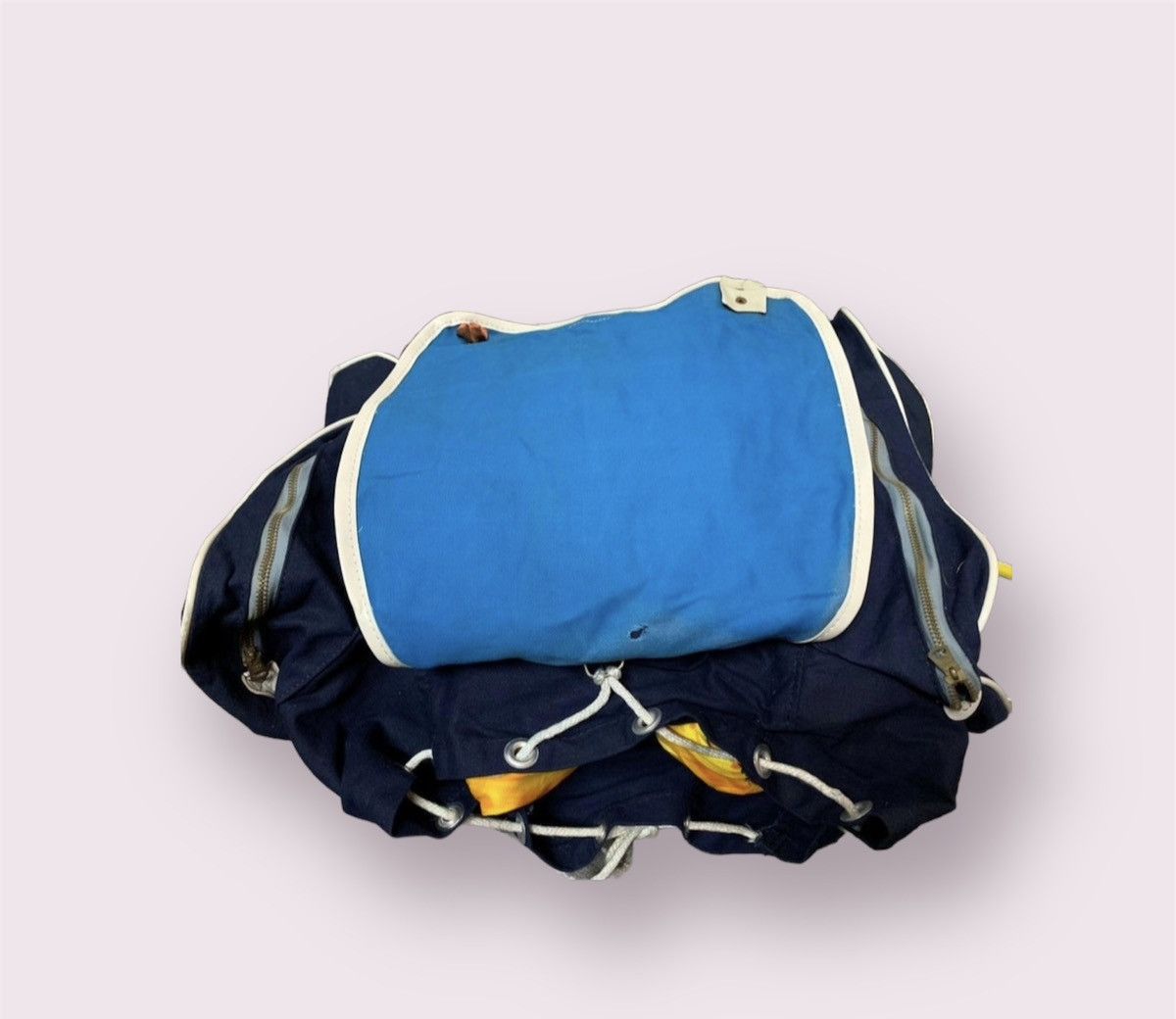 Japanese Brand × Vintage Vintage Slanic Backpack - canvas Rucksacks Size ONE SIZE - 5 Thumbnail