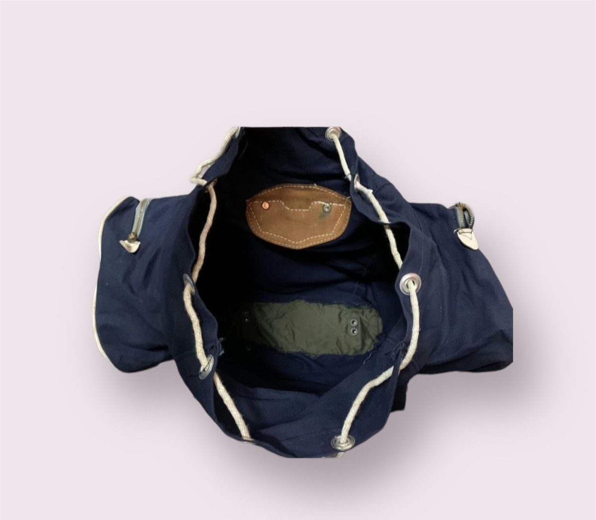Japanese Brand × Vintage Vintage Slanic Backpack - canvas Rucksacks Size ONE SIZE - 2 Thumbnail