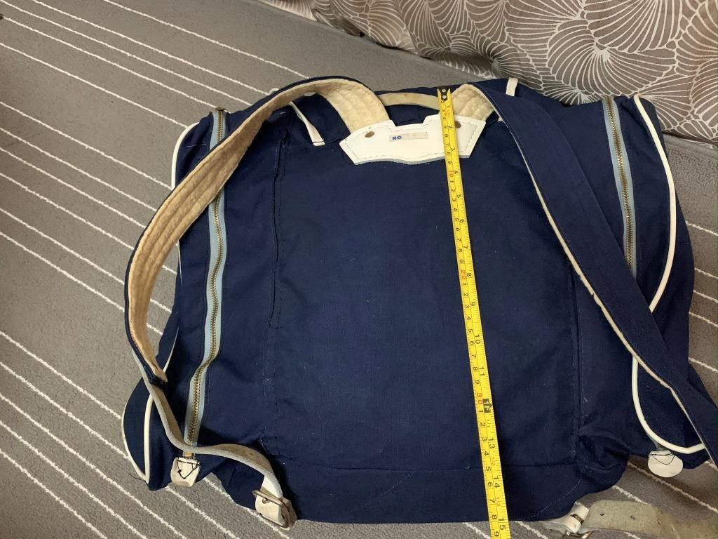 Japanese Brand × Vintage Vintage Slanic Backpack - canvas Rucksacks Size ONE SIZE - 13 Thumbnail