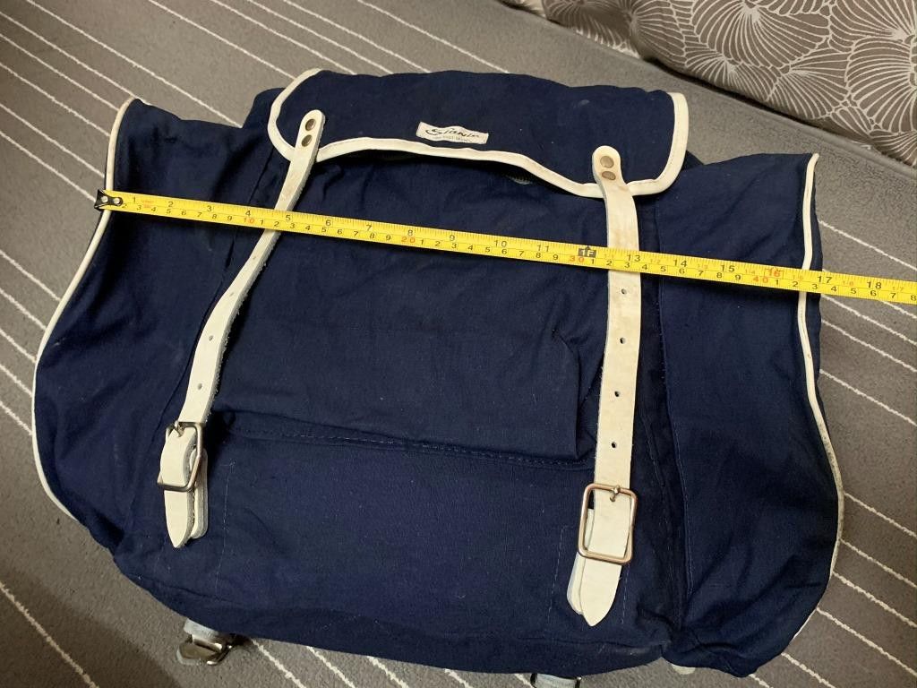Japanese Brand × Vintage Vintage Slanic Backpack - canvas Rucksacks Size ONE SIZE - 14 Thumbnail