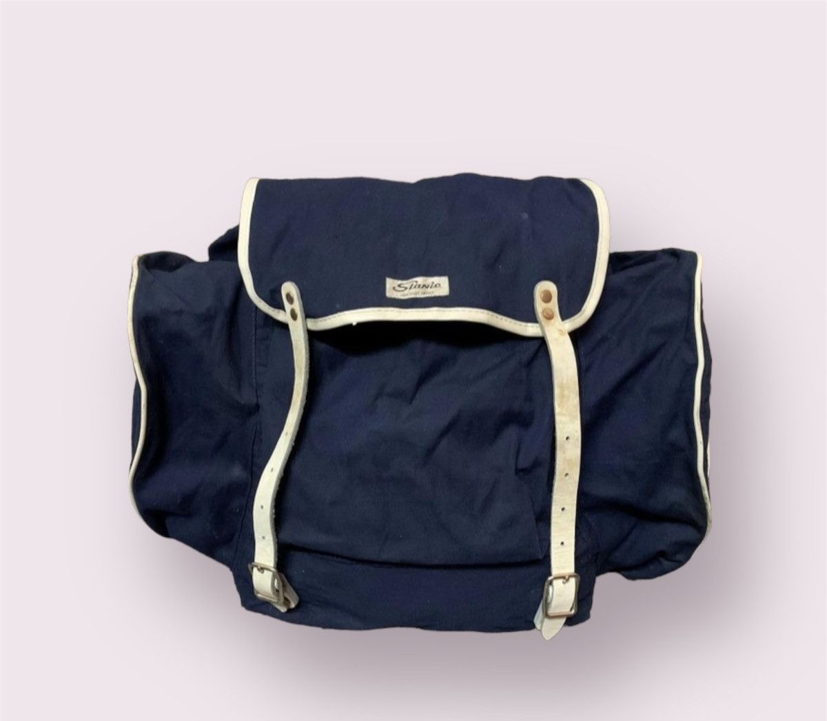 Japanese Brand × Vintage Vintage Slanic Backpack - canvas Rucksacks Size ONE SIZE - 1 Thumbnail