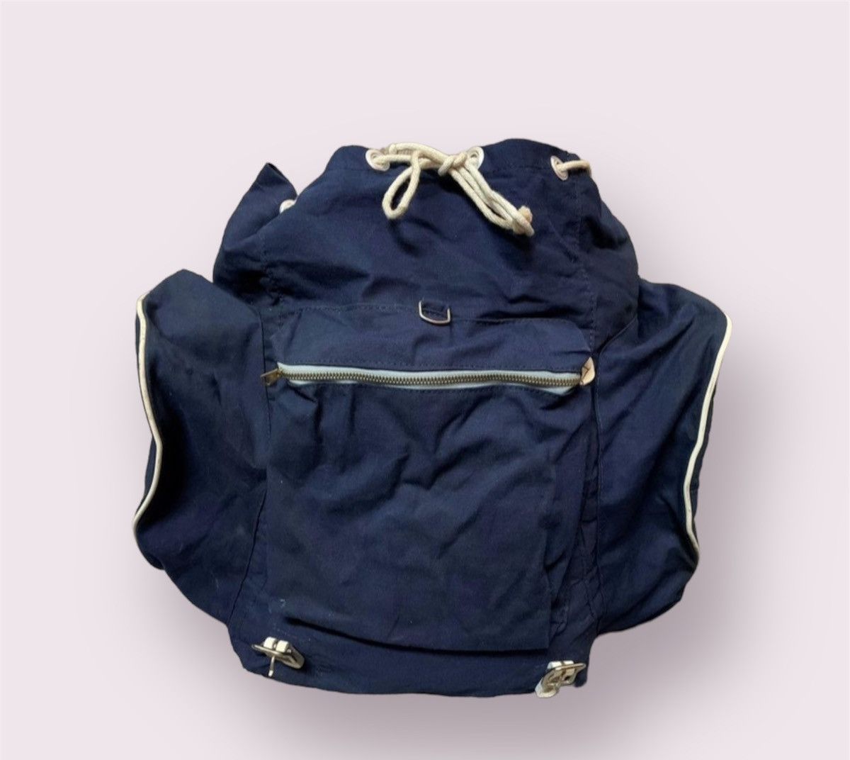 Japanese Brand × Vintage Vintage Slanic Backpack - canvas Rucksacks Size ONE SIZE - 4 Thumbnail