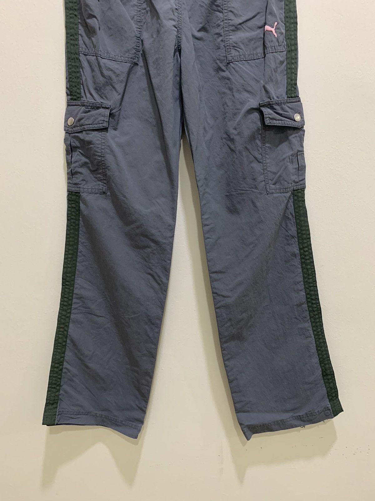 Puma PUMA Red Label Side Tape Sportwear Hiking Jogger Cargo Pant Size US 28 / EU 44 - 4 Thumbnail