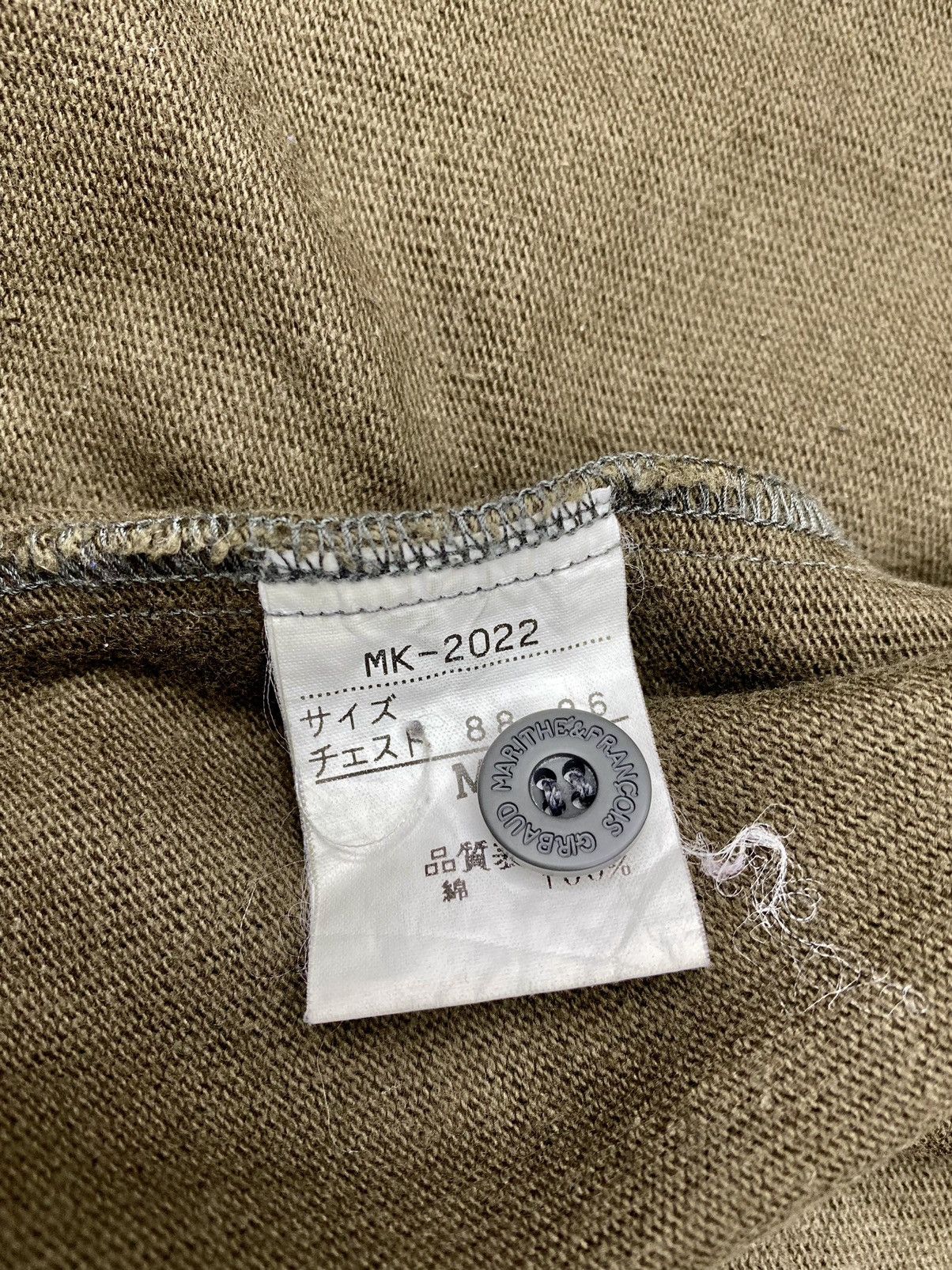 Designer × Marithe + Francois Girbaud VINTAGE MARITHE FRANCOIS GIRBAUD MILITARY COLOURS JACKET Size US S / EU 44-46 / 1 - 15 Thumbnail