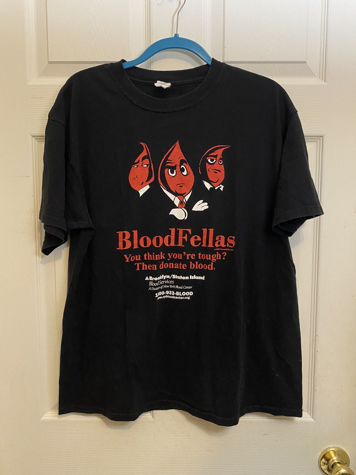 Vintage Vintage 2008 Bloodfellas Goodfellas T-Shirt Size US XL / EU 56 / 4 - 1 Thumbnail