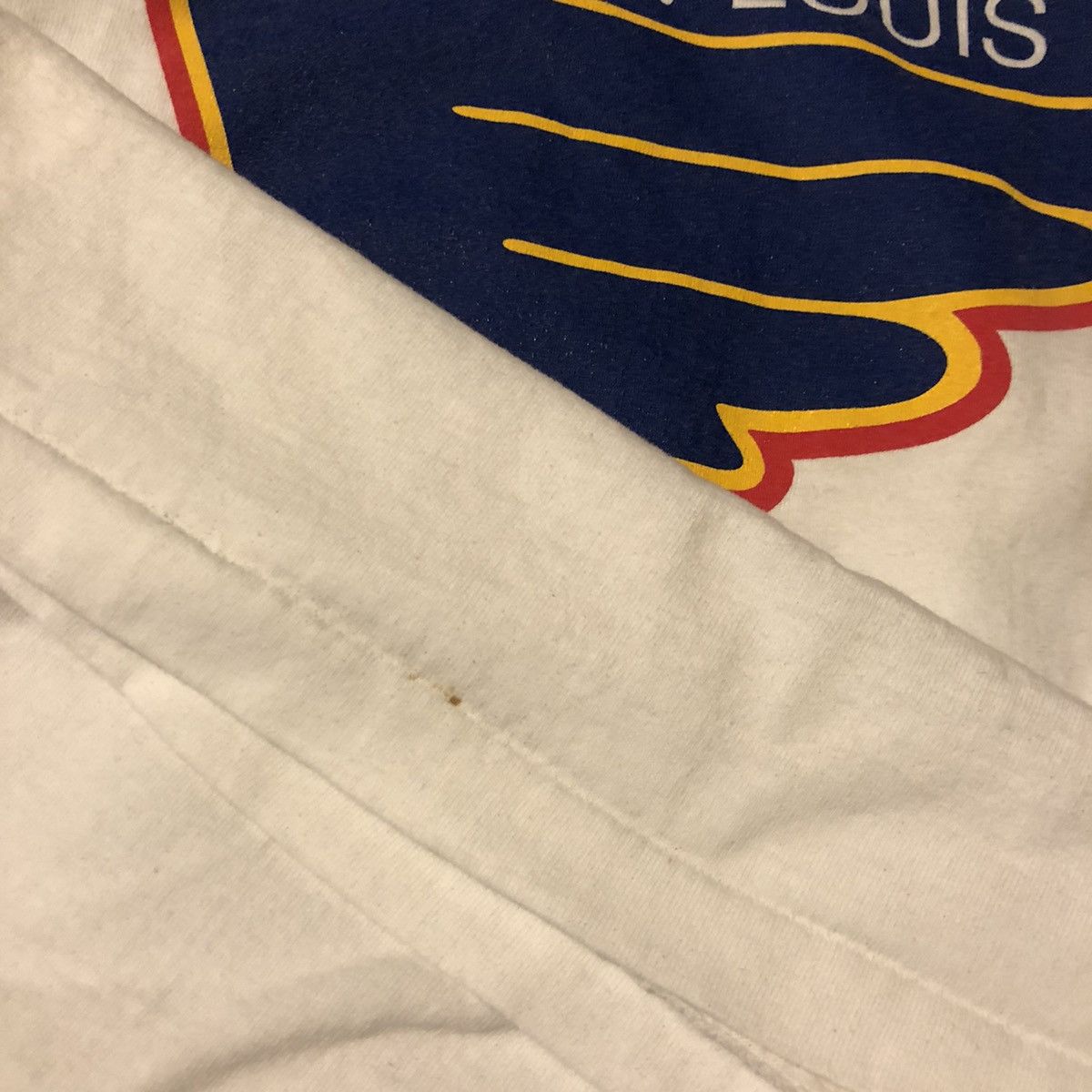 NHL × Vintage Vintage 90’s Made In USA STL Blues tee Size US M / EU 48-50 / 2 - 4 Thumbnail