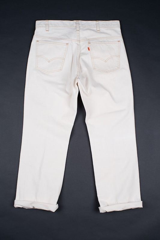 Levi's Vintage Levi's Orange Tab Canvas Cotton Workwear Trousers Size US 33 - 3 Thumbnail