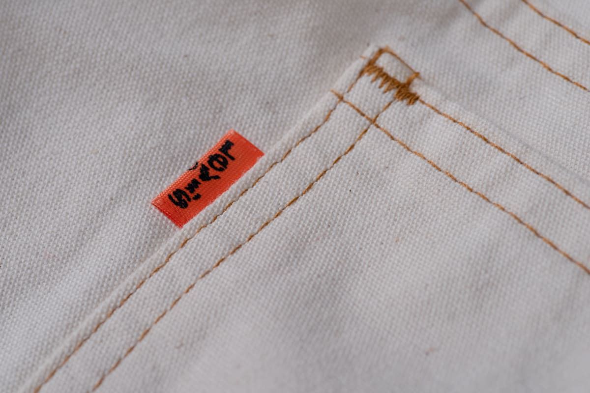 Levi's Vintage Levi's Orange Tab Canvas Cotton Workwear Trousers Size US 33 - 4 Thumbnail