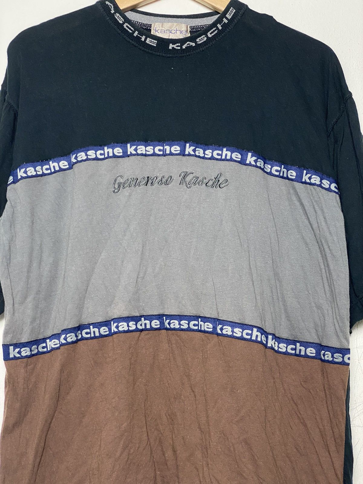 Japanese Brand Vintage Kasche Tees Size US XL / EU 56 / 4 - 2 Thumbnail