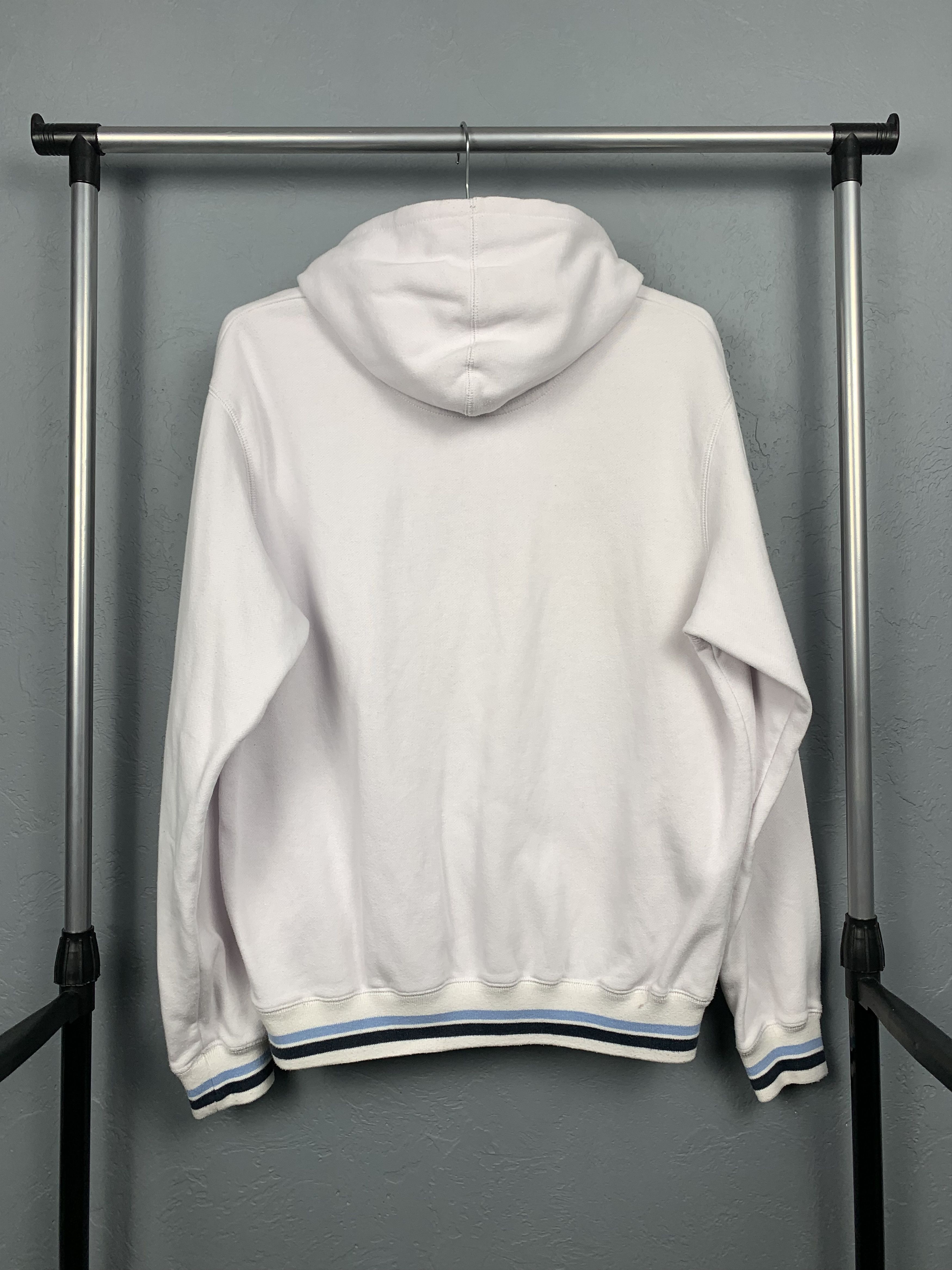 Fred Perry × Vintage Fred Perry 90s Vintage Mens Big Logo Hoodie Size US M / EU 48-50 / 2 - 5 Thumbnail