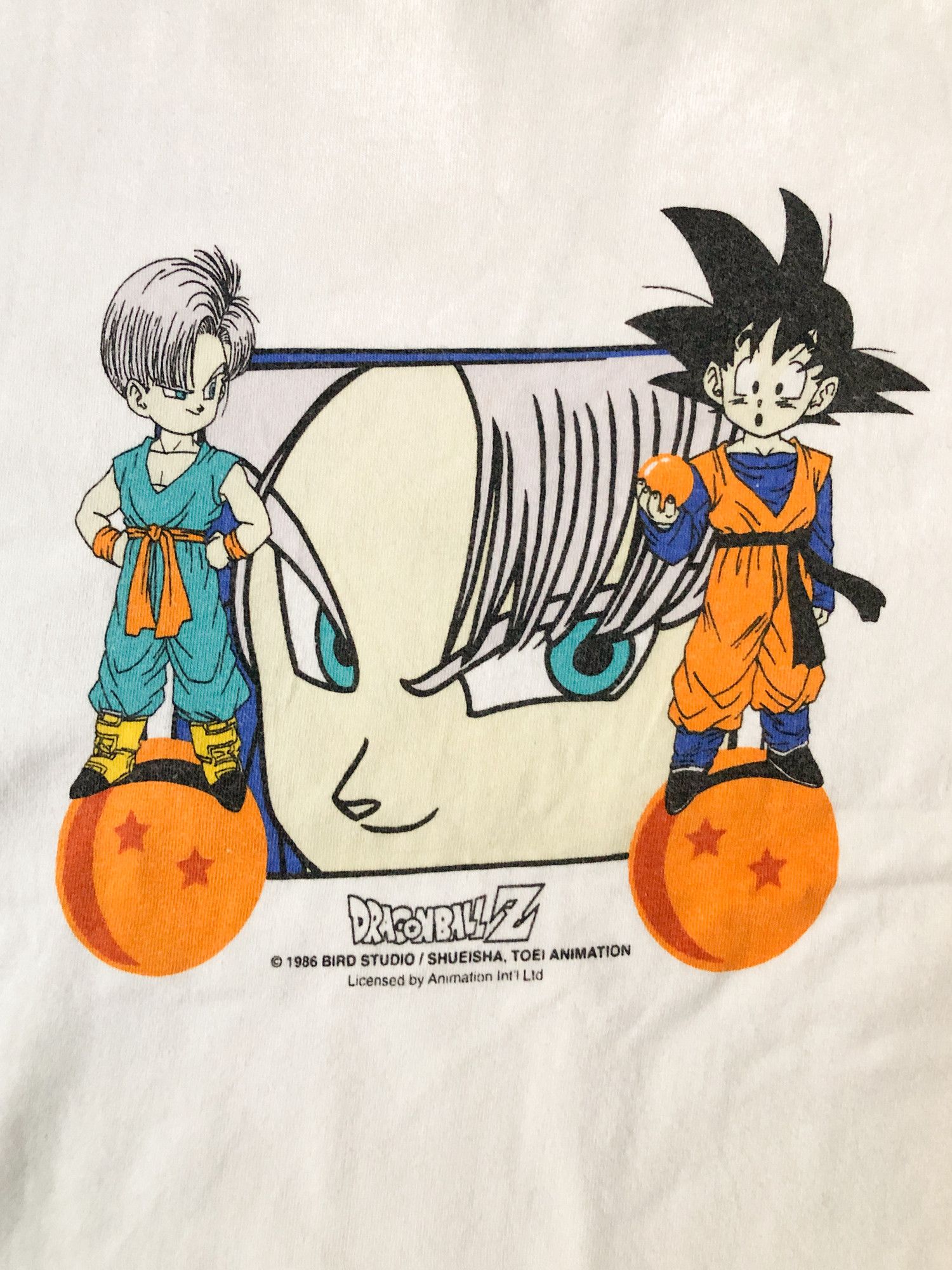 Japanese Brand 1989 Dragon Ball Z 'Trunk & Goten' T-Shirt Size US XS / EU 42 / 0 - 3 Thumbnail