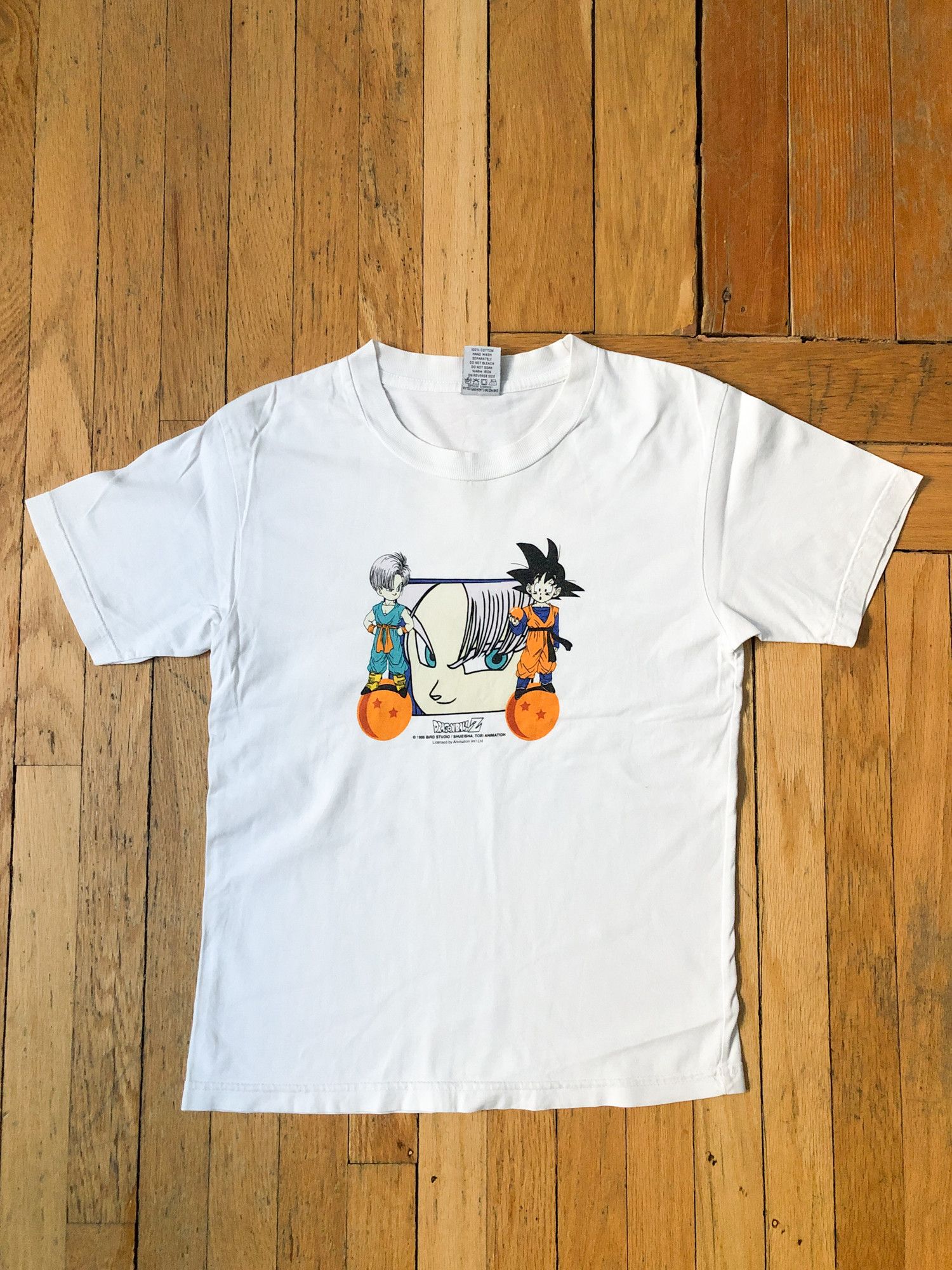 Japanese Brand 1989 Dragon Ball Z 'Trunk & Goten' T-Shirt Size US XS / EU 42 / 0 - 2 Thumbnail