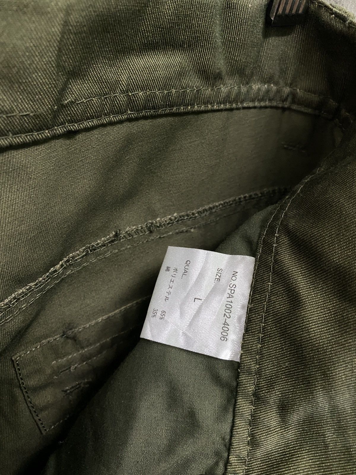 Japanese Brand Japan Made SPARKLE Multipocket Cargo Zipper Pant Size US 31 - 18 Thumbnail