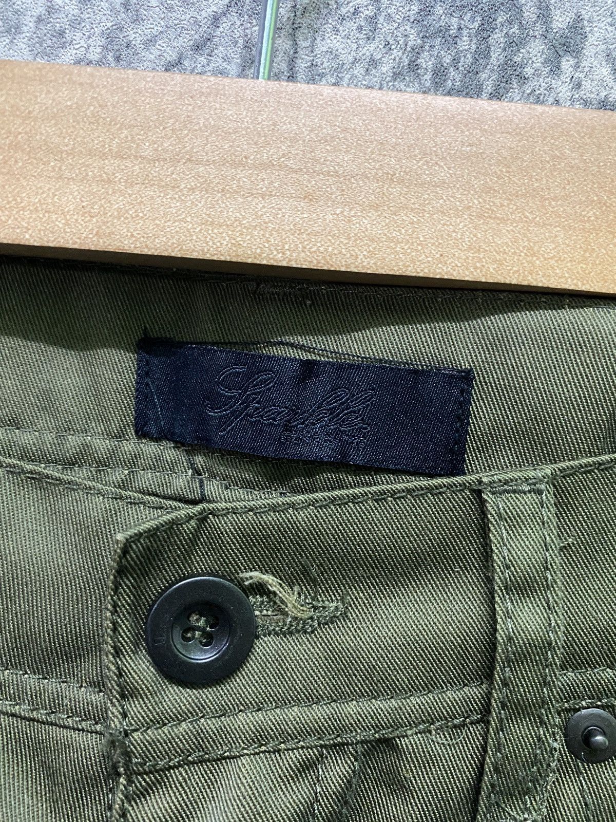 Japanese Brand Japan Made SPARKLE Multipocket Cargo Zipper Pant Size US 31 - 11 Thumbnail