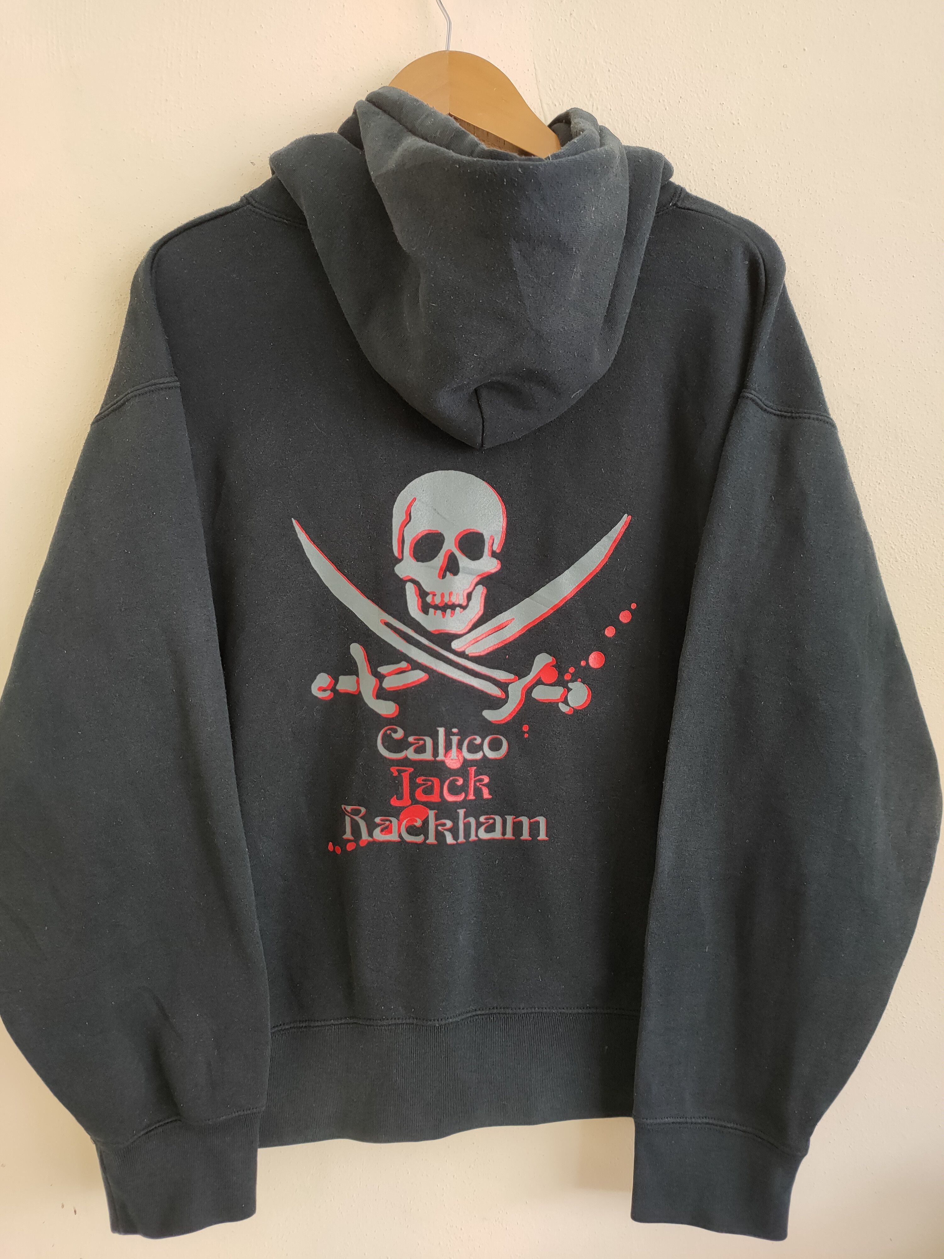Japanese Brand × Vintage Vintage Pirate Calico Jack Rackham Sweatshirts Hoodie Size US L / EU 52-54 / 3 - 3 Thumbnail