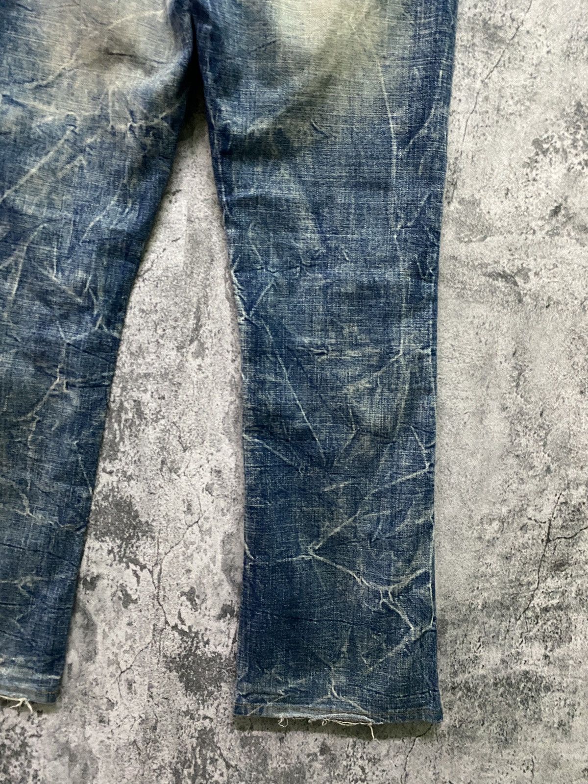 Designer ZZ FIRST PINBALL Jeans Bootcut Kapital Style Denim Pant Size US 32 / EU 48 - 14 Thumbnail