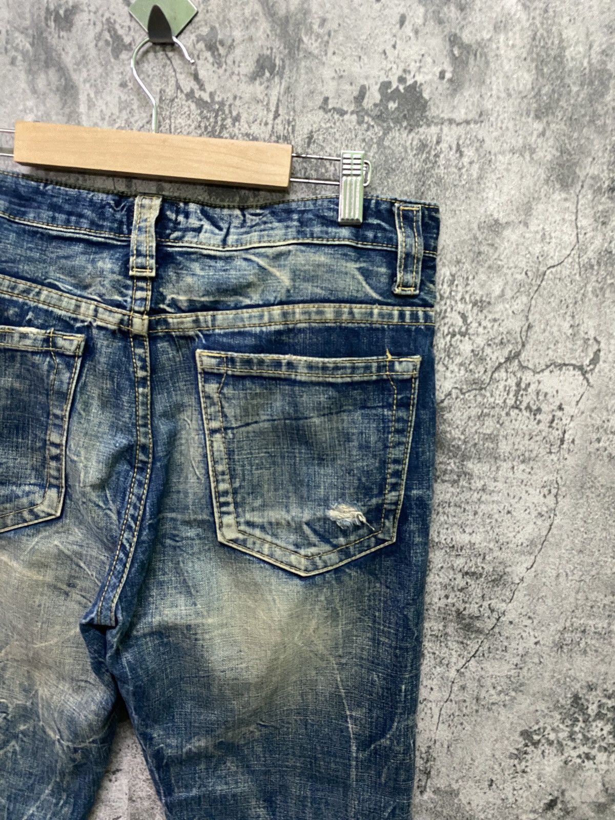 Designer ZZ FIRST PINBALL Jeans Bootcut Kapital Style Denim Pant Size US 32 / EU 48 - 12 Thumbnail