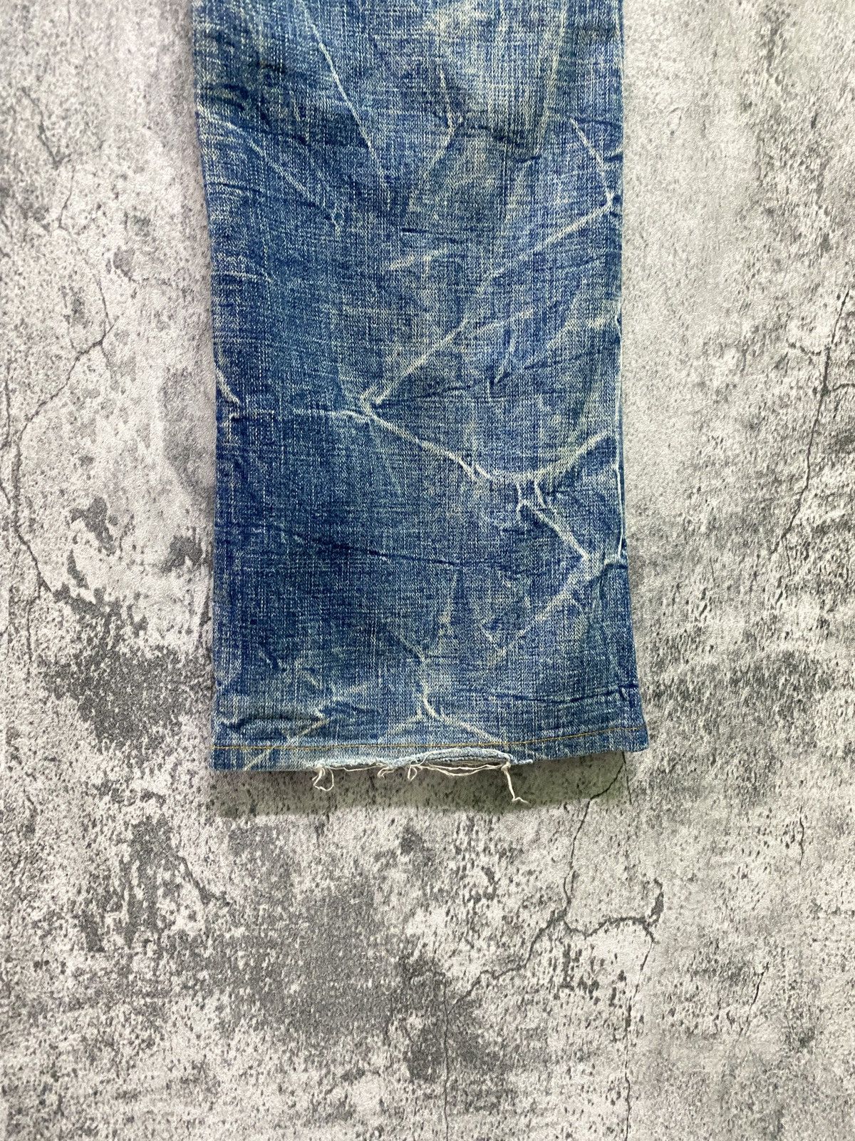 Designer ZZ FIRST PINBALL Jeans Bootcut Kapital Style Denim Pant Size US 32 / EU 48 - 16 Thumbnail