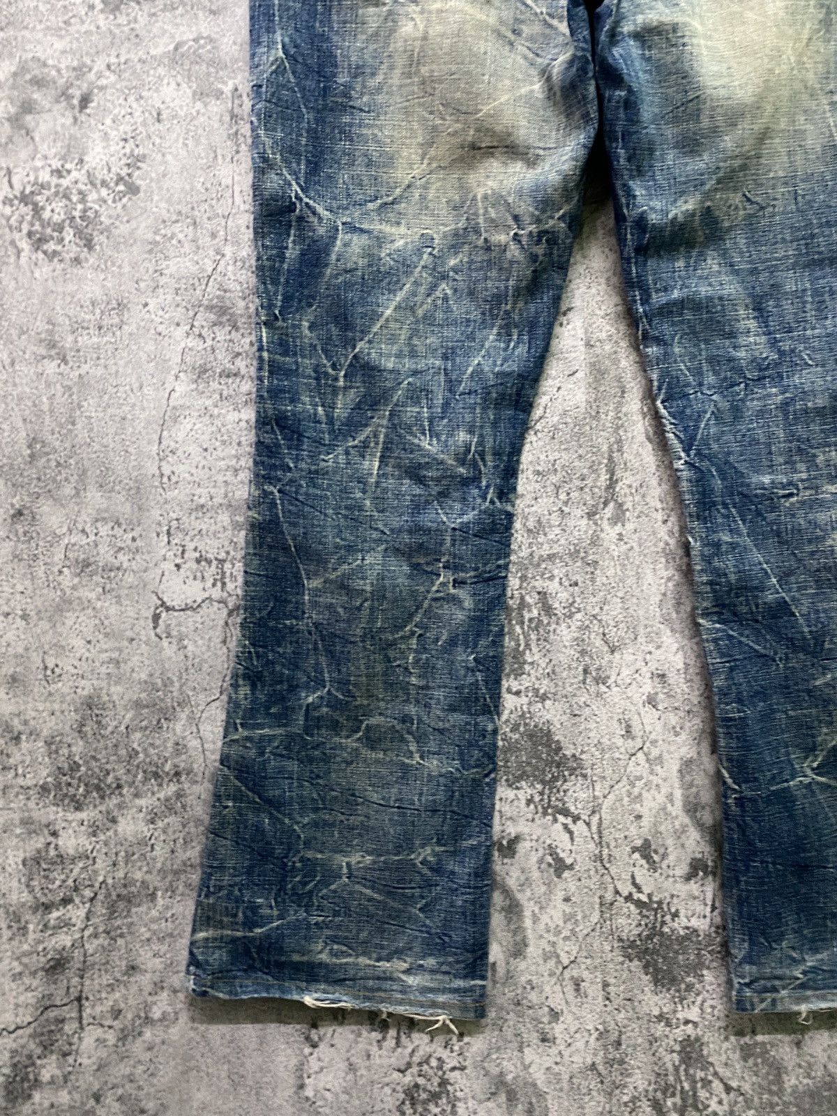 Designer ZZ FIRST PINBALL Jeans Bootcut Kapital Style Denim Pant Size US 32 / EU 48 - 13 Thumbnail
