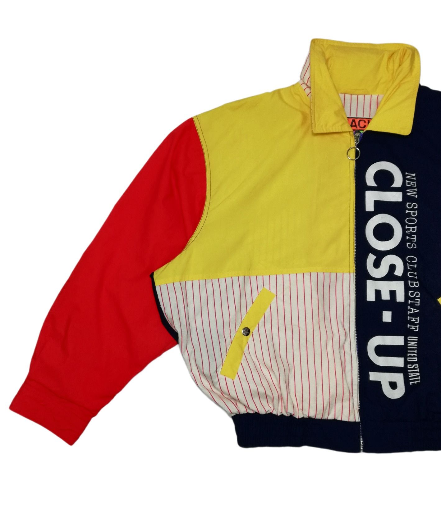 Japanese Brand 🔥Vintage 90's New Sports Club Staff United State Close-Up Size US M / EU 48-50 / 2 - 2 Thumbnail