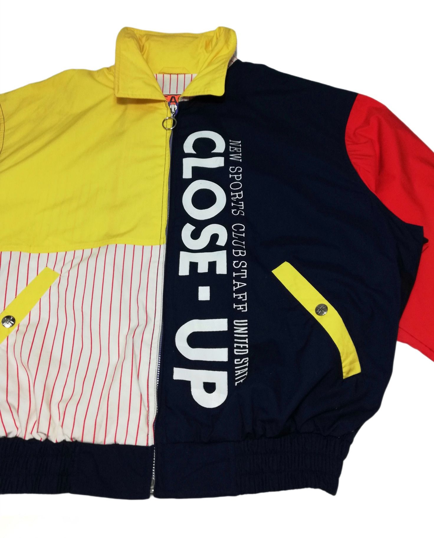 Japanese Brand 🔥Vintage 90's New Sports Club Staff United State Close-Up Size US M / EU 48-50 / 2 - 4 Thumbnail