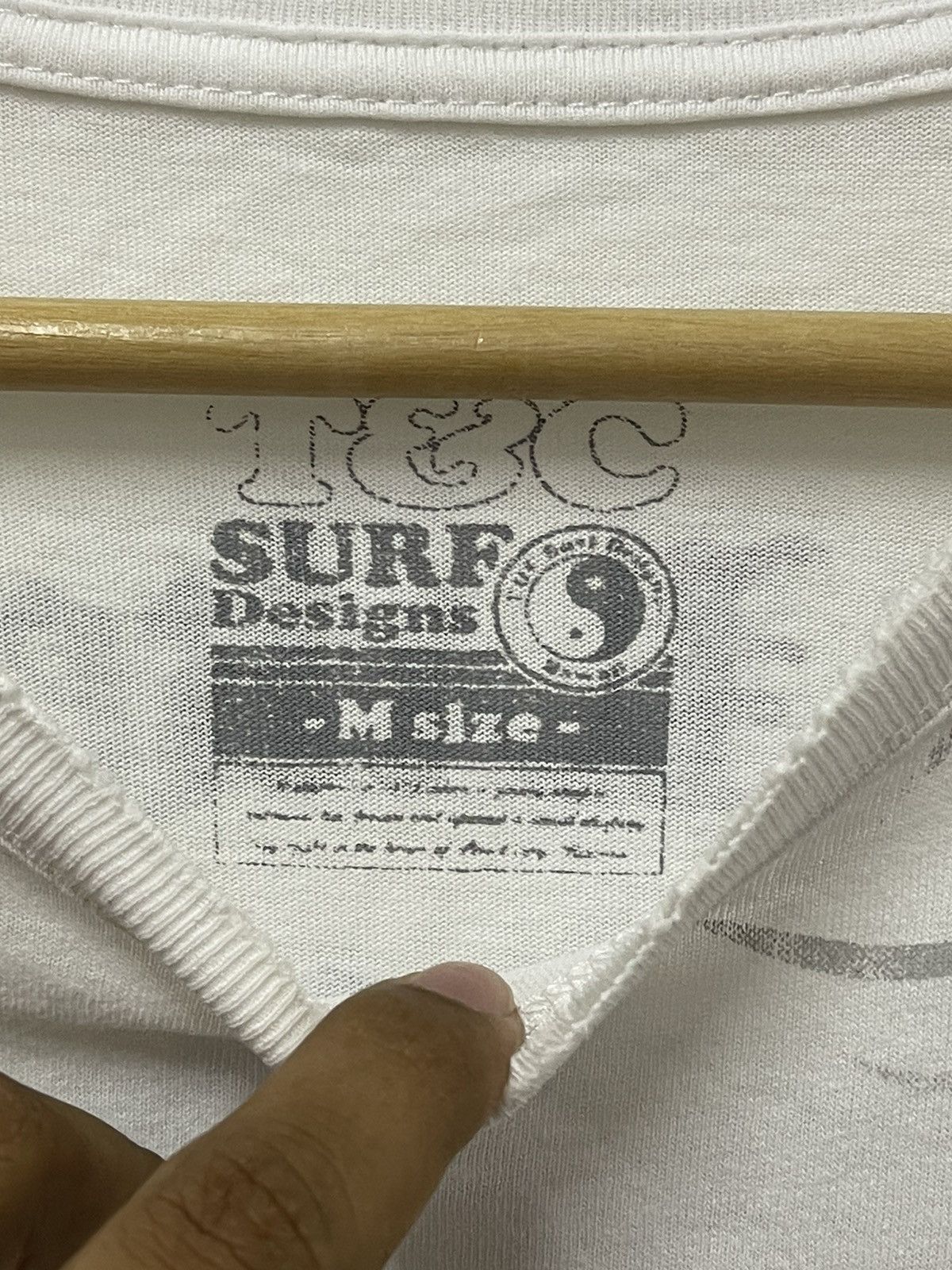 Dragonfly × Japanese Brand × Vintage Vintage T&C Surf Design Dragonfly Big Logo Tshirt Size US M / EU 48-50 / 2 - 5 Thumbnail