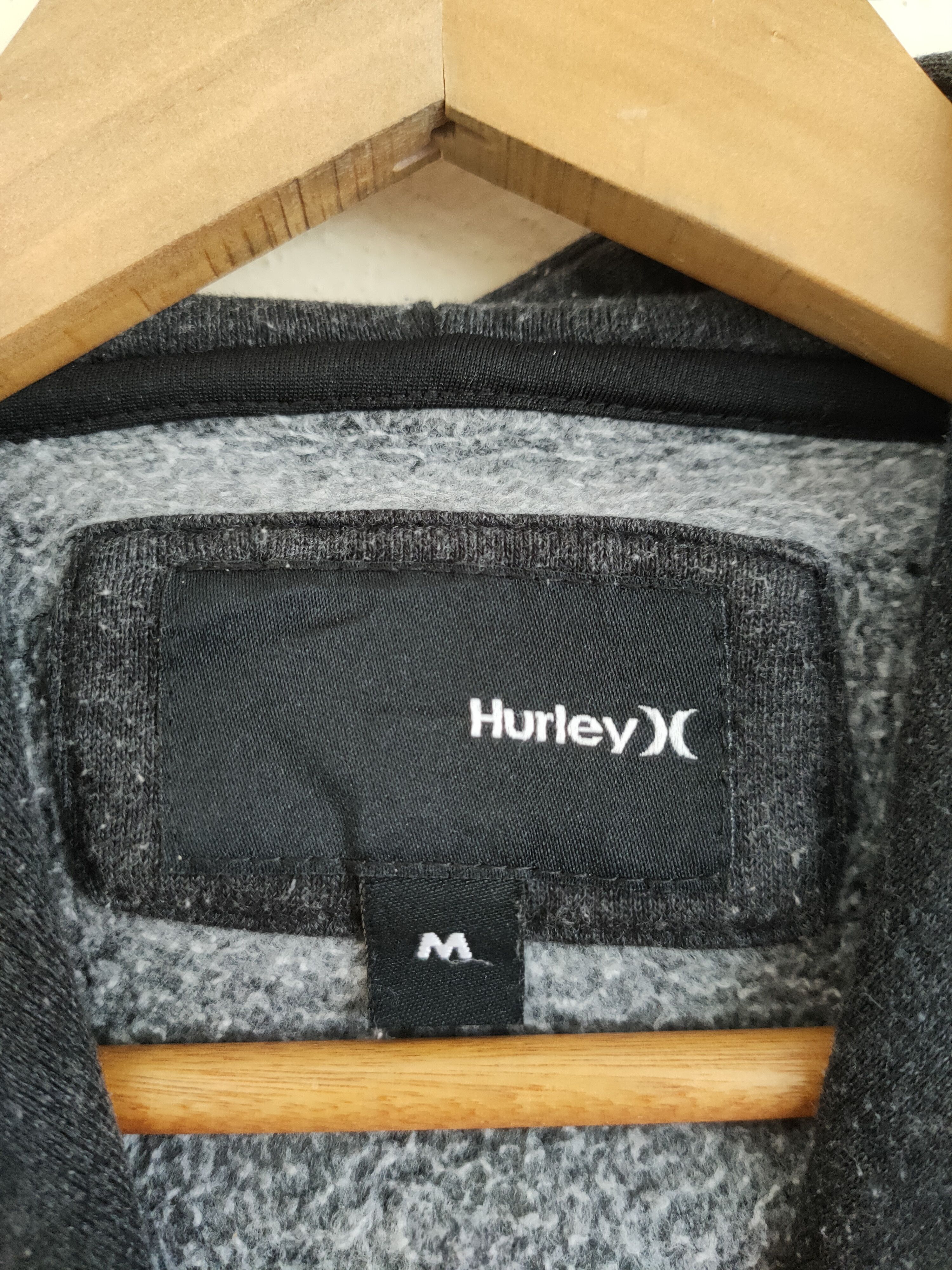Hurley × Vintage Vintage Hurley Full Moon Big Print pullover Hoodie Size US M / EU 48-50 / 2 - 9 Thumbnail