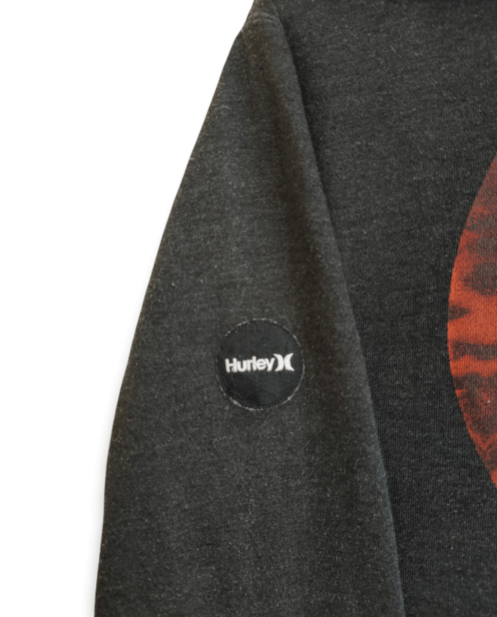 Hurley × Vintage Vintage Hurley Full Moon Big Print pullover Hoodie Size US M / EU 48-50 / 2 - 5 Thumbnail
