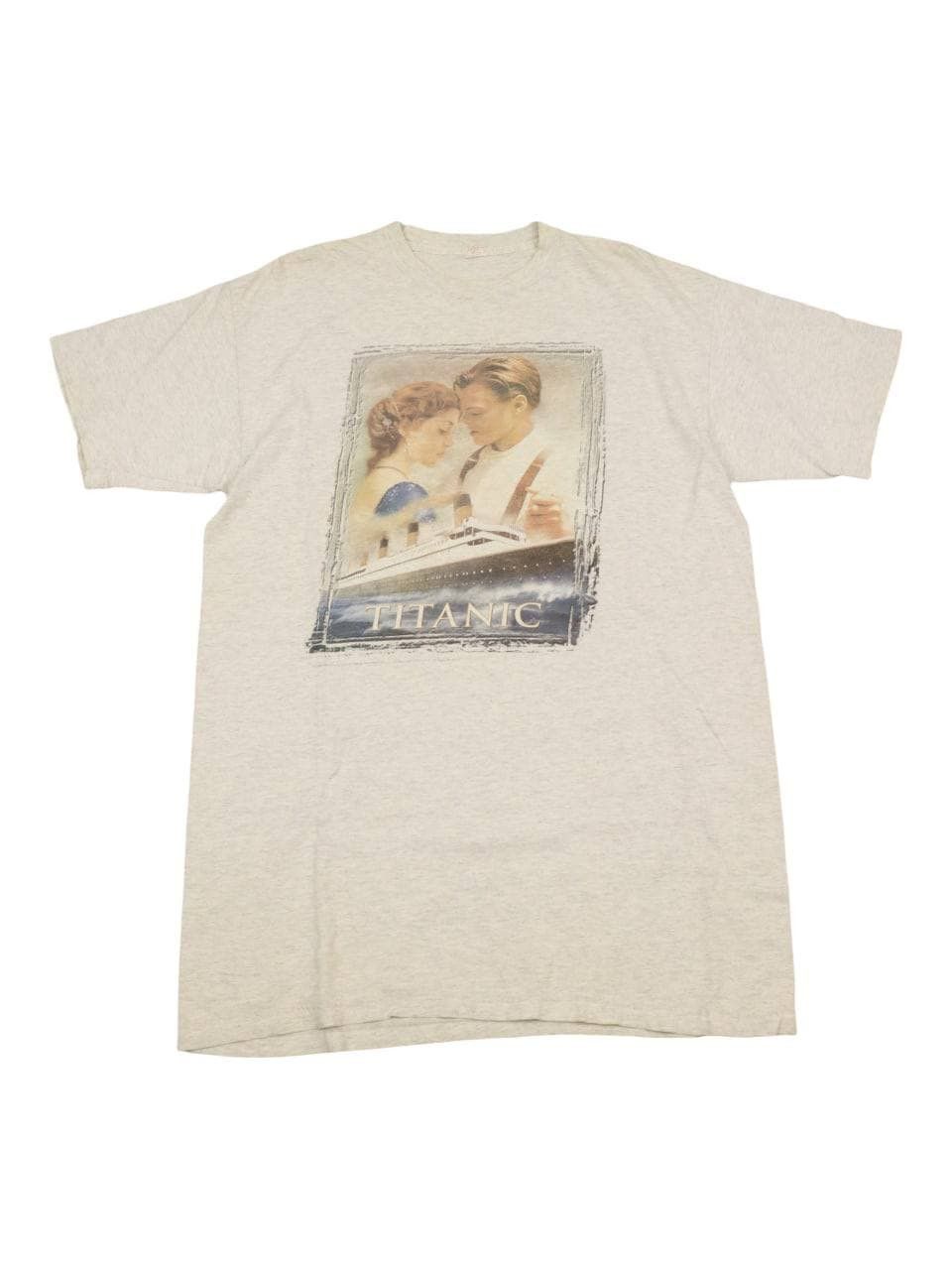 Vintage Vintage 90's Titanic Iconic Movie Shirt Size US XL / EU 56 / 4 - 19 Thumbnail