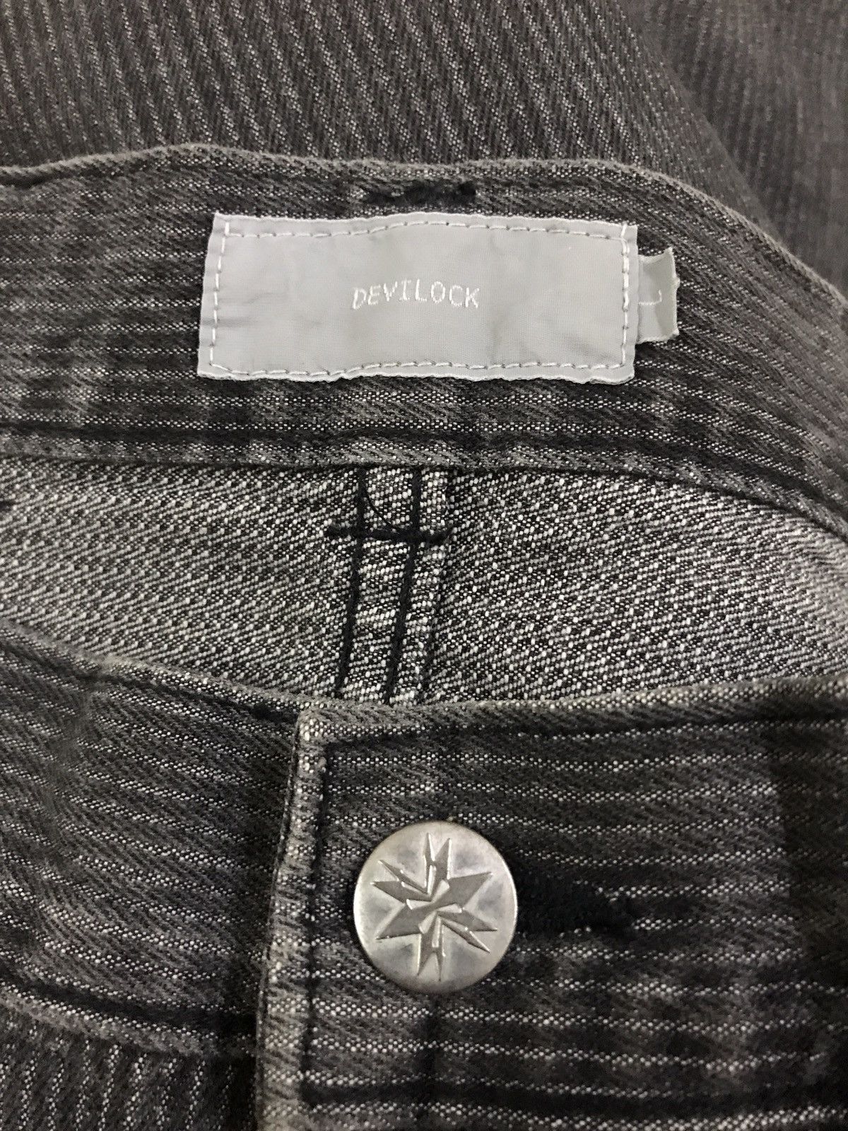 Devilock Devilock Japan Wabash Jeans Distressed Streetwear Fashion Size US 31 - 8 Thumbnail