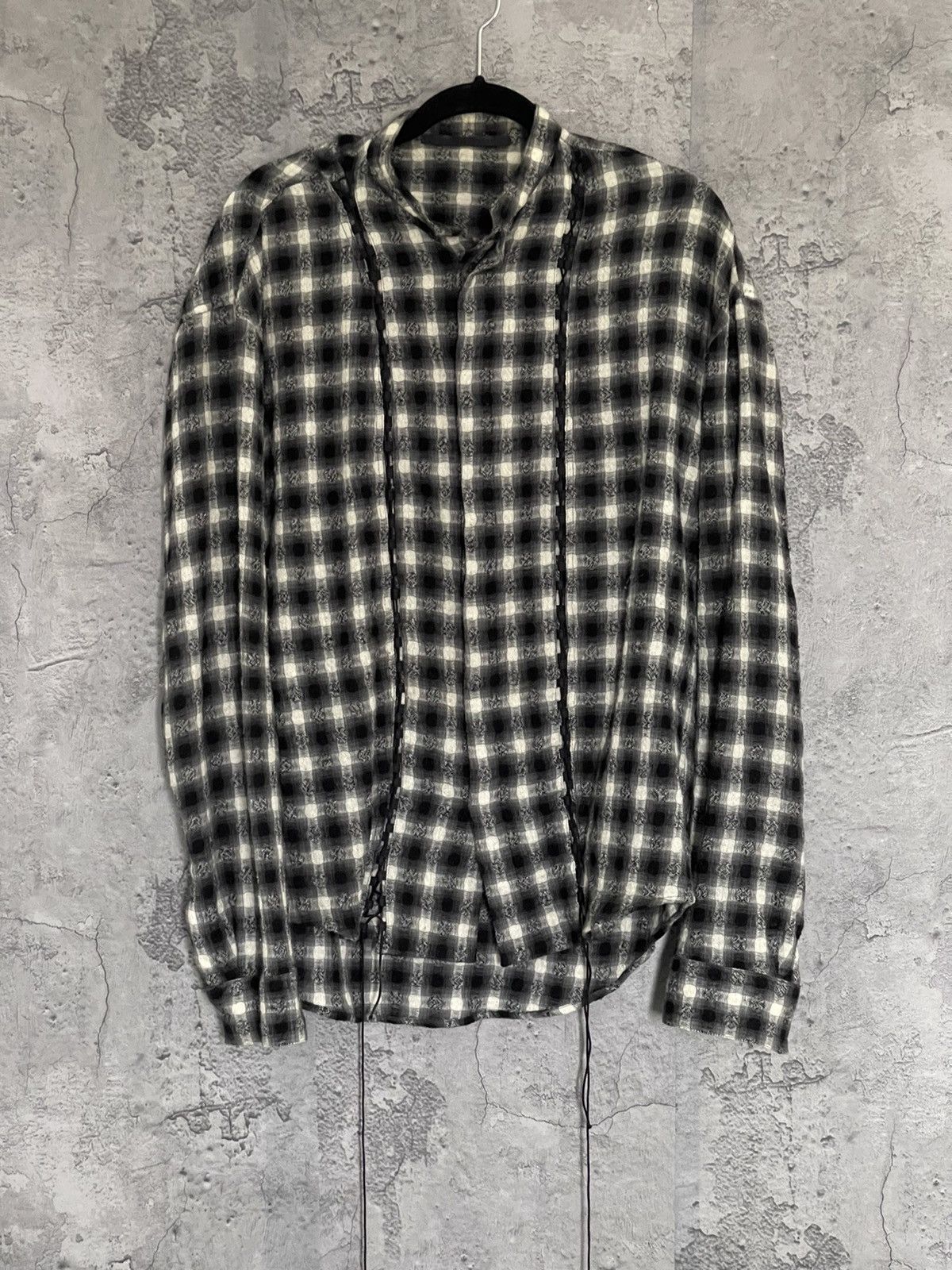 Haider Ackermann Brand New Wool + Linen Shirt “RARE” Size US L / EU 52-54 / 3 - 1 Thumbnail