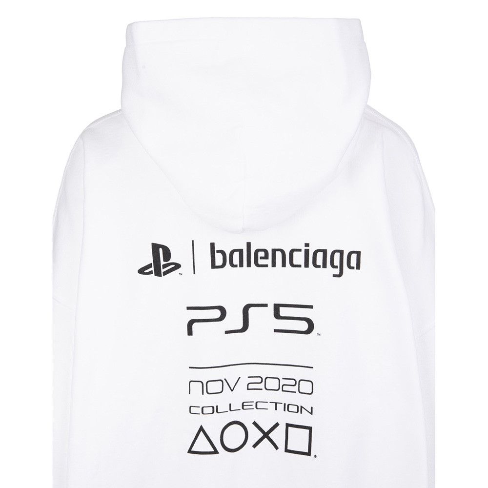 Balenciaga Balenciaga x PS5 Unisex Oversized Cotton Hoodie Sweatshirt Size US M / EU 48-50 / 2 - 4 Thumbnail
