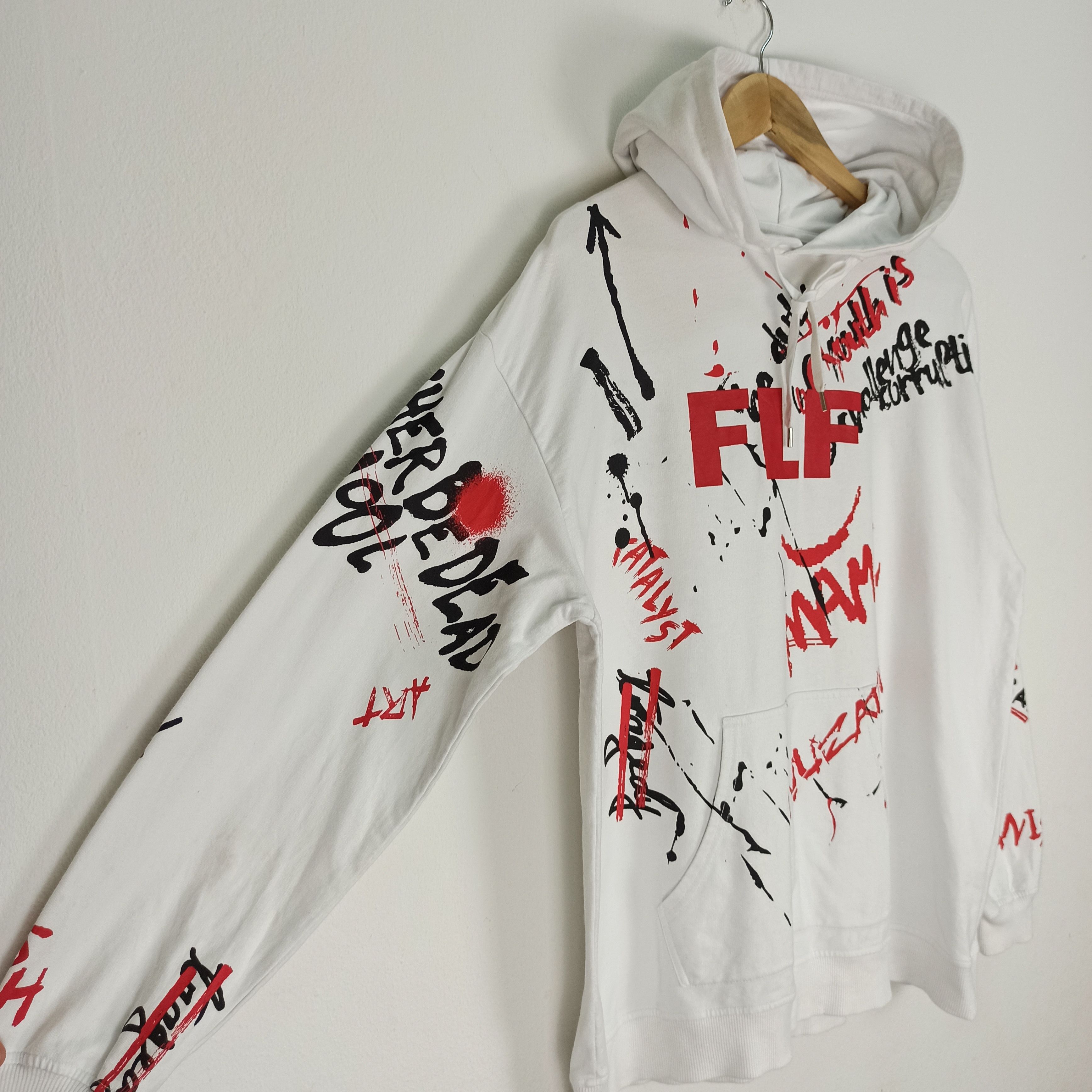 Hysteric Glamour Rare FLF Hello! What Up! Marilyn Monroe ifsixwasnine Hoodie Size US L / EU 52-54 / 3 - 7 Thumbnail