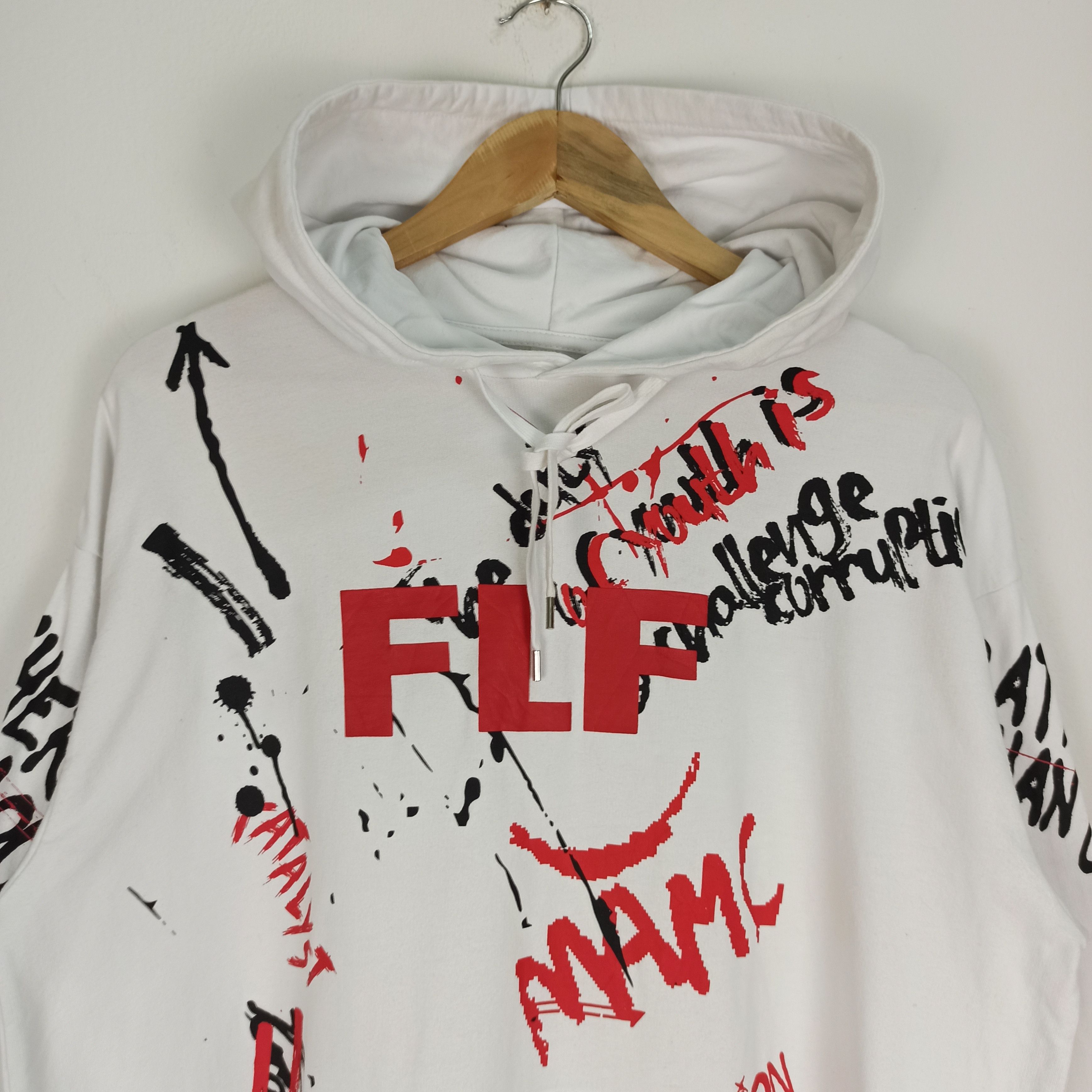 Hysteric Glamour Rare FLF Hello! What Up! Marilyn Monroe ifsixwasnine Hoodie Size US L / EU 52-54 / 3 - 6 Thumbnail