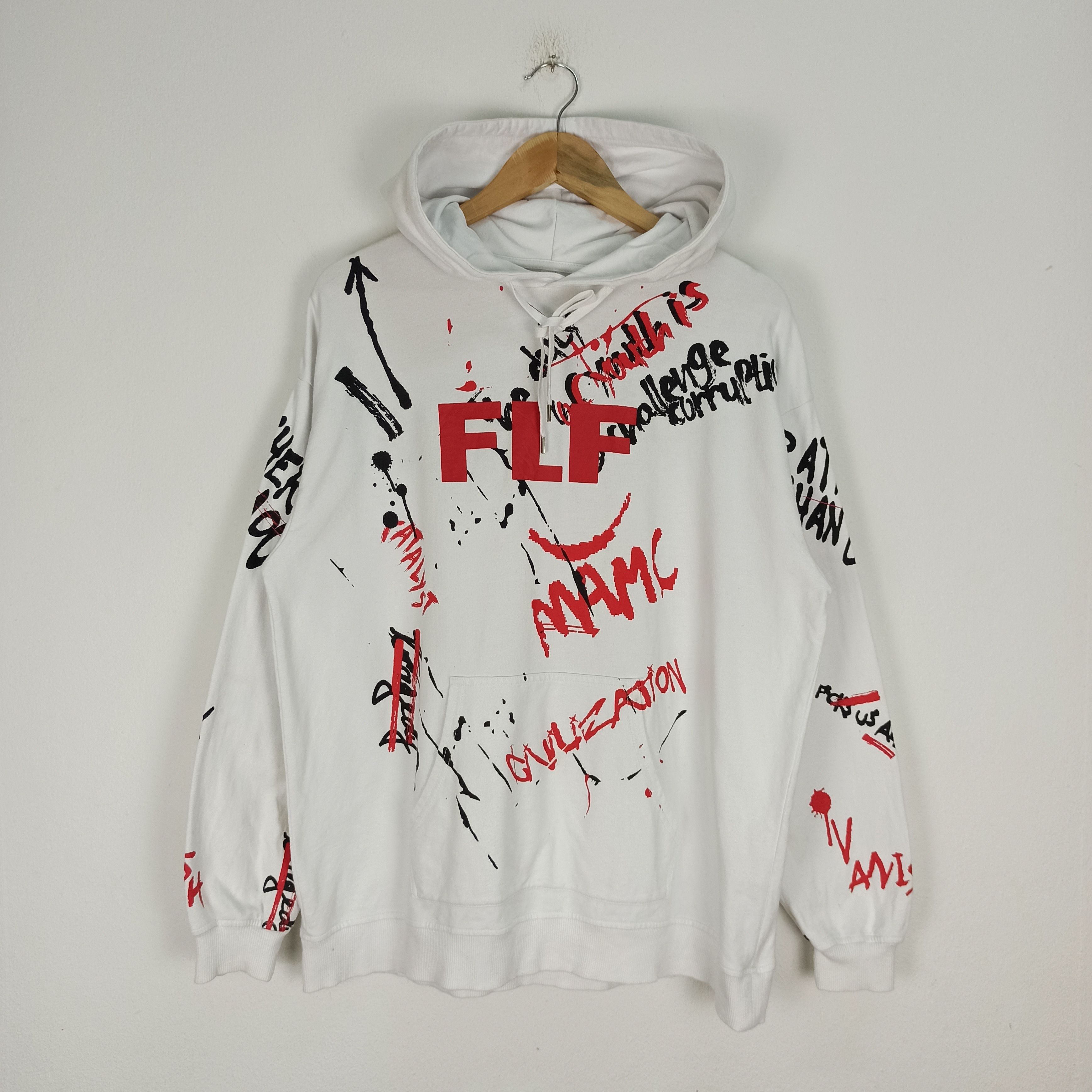 Hysteric Glamour Rare FLF Hello! What Up! Marilyn Monroe ifsixwasnine Hoodie Size US L / EU 52-54 / 3 - 5 Thumbnail