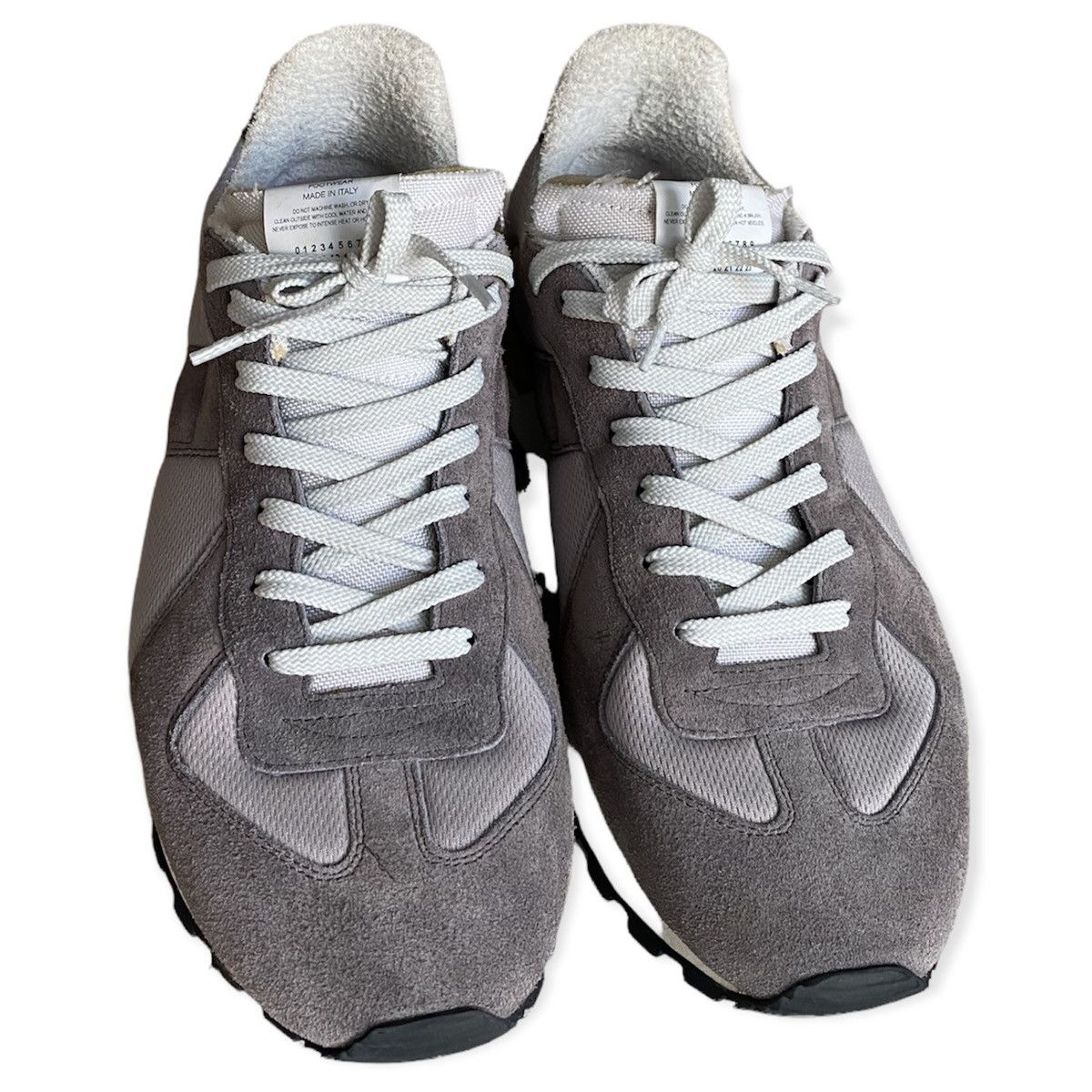 Maison Margiela Maison Margiela Replica Runner Mesh And Suede Sneakers Size US 9 / EU 42 - 4 Thumbnail