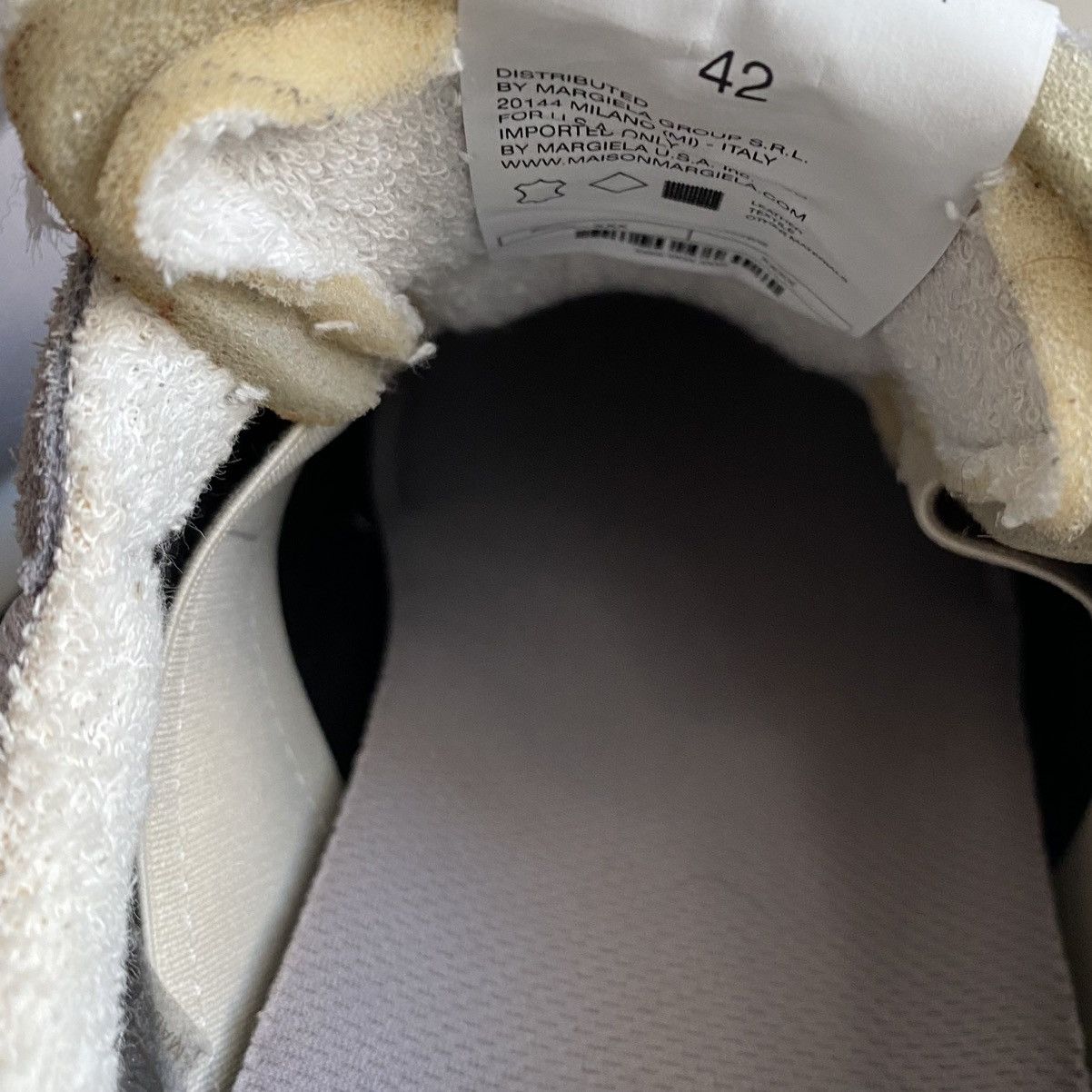 Maison Margiela Maison Margiela Replica Runner Mesh And Suede Sneakers Size US 9 / EU 42 - 7 Thumbnail