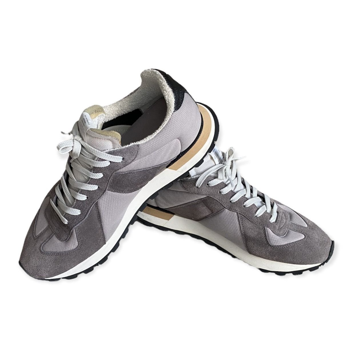 Maison Margiela Maison Margiela Replica Runner Mesh And Suede Sneakers Size US 9 / EU 42 - 6 Thumbnail