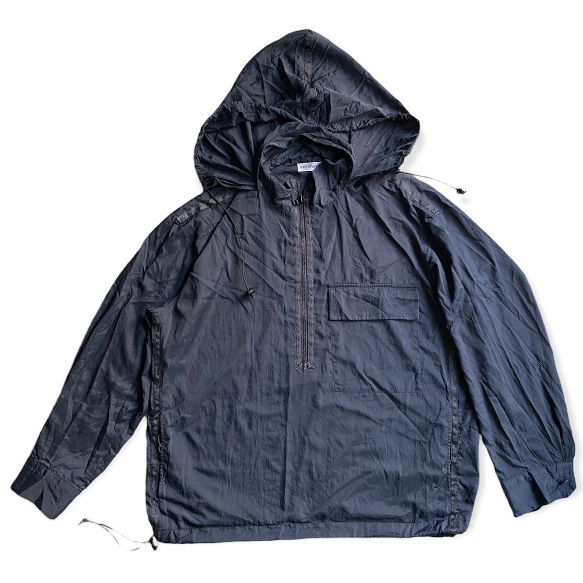 Issey Miyake Vintage 1999 Oversize Windbreaker Hoodie Size US M / EU 48-50 / 2 - 1 Thumbnail