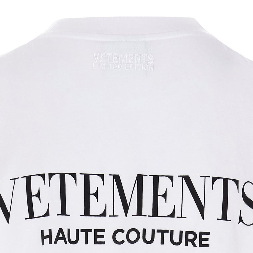 Vetements Vetements Women's Cotton 'Fashion is my Profession' T-Shirt Size S / US 4 / IT 40 - 3 Thumbnail