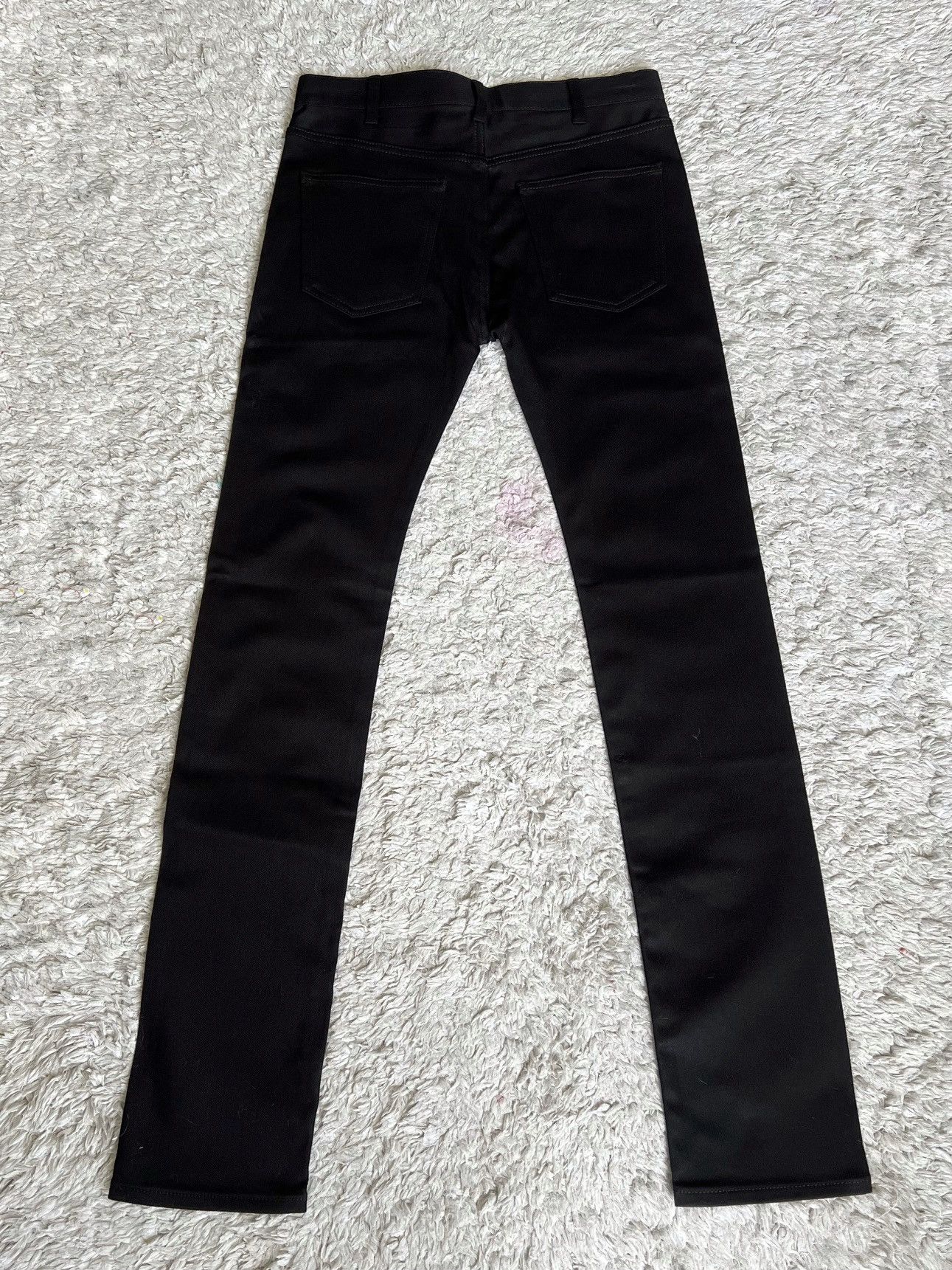 Celine × Hedi Slimane SS21 Classic Raw Black Stretch Denim sz30/31/32/33 Size US 31 - 3 Thumbnail