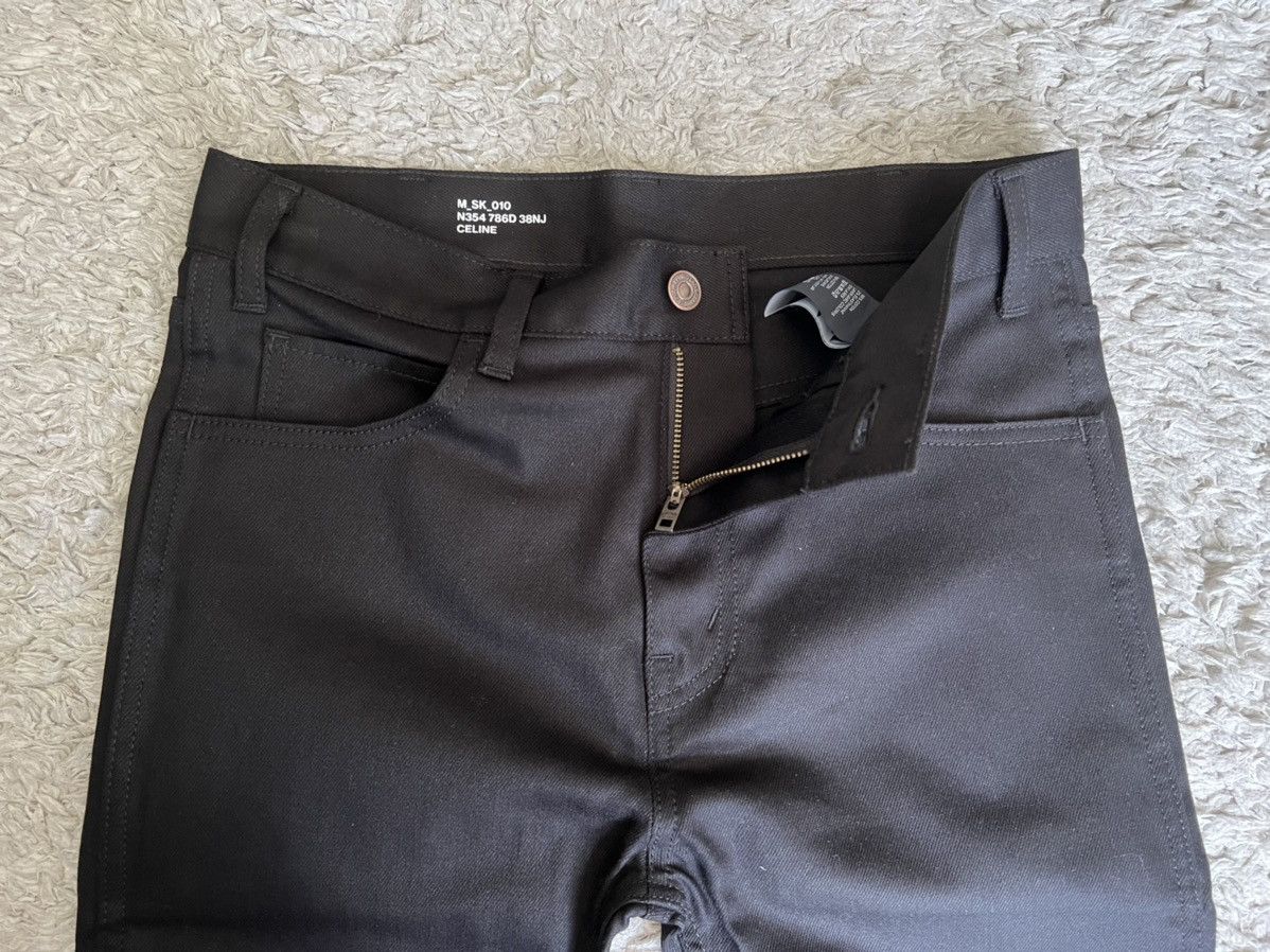 Celine × Hedi Slimane SS21 Classic Raw Black Stretch Denim sz30/31/32/33 Size US 31 - 5 Thumbnail