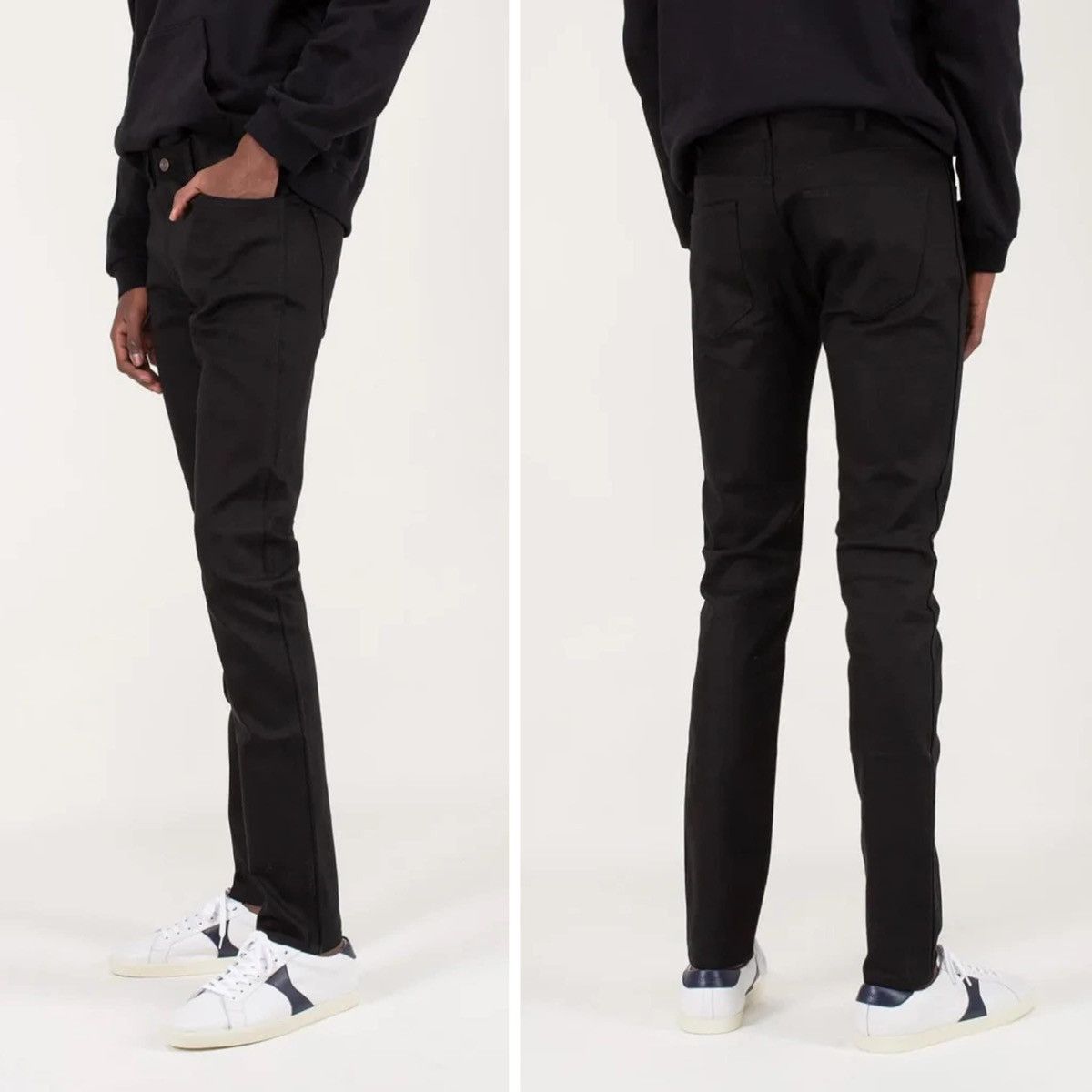 Celine × Hedi Slimane SS21 Classic Raw Black Stretch Denim sz30/31/32/33 Size US 31 - 12 Thumbnail
