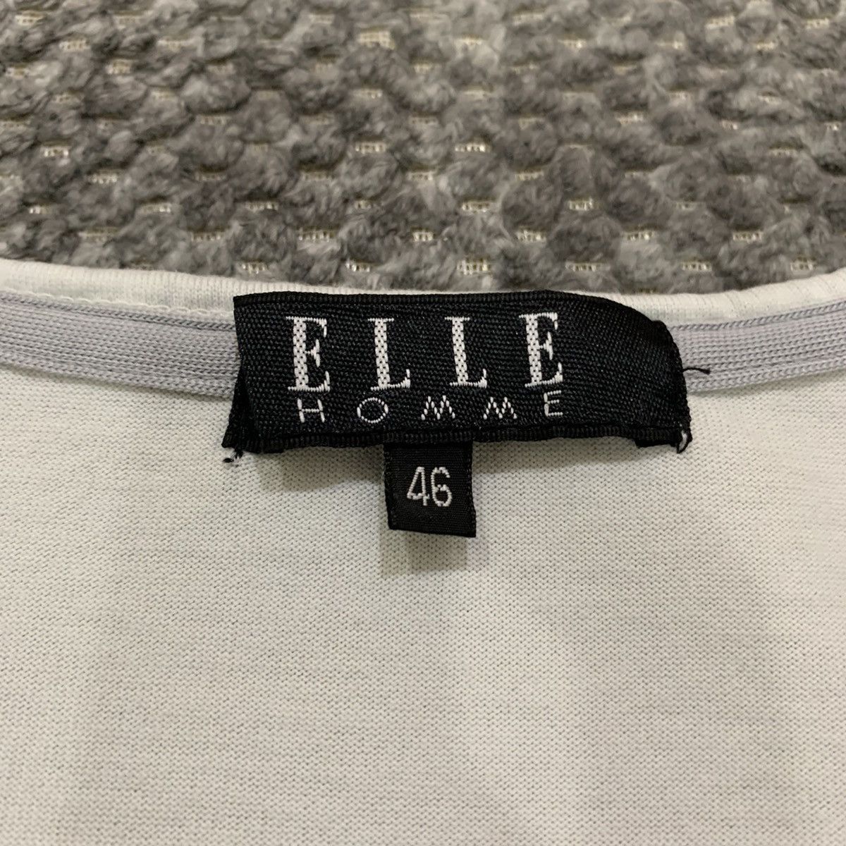 Japanese Brand ELLE HOMME Scarface Swarovski BigLogo Poem Luxury Tee Shirt Size S / US 4 / IT 40 - 6 Thumbnail