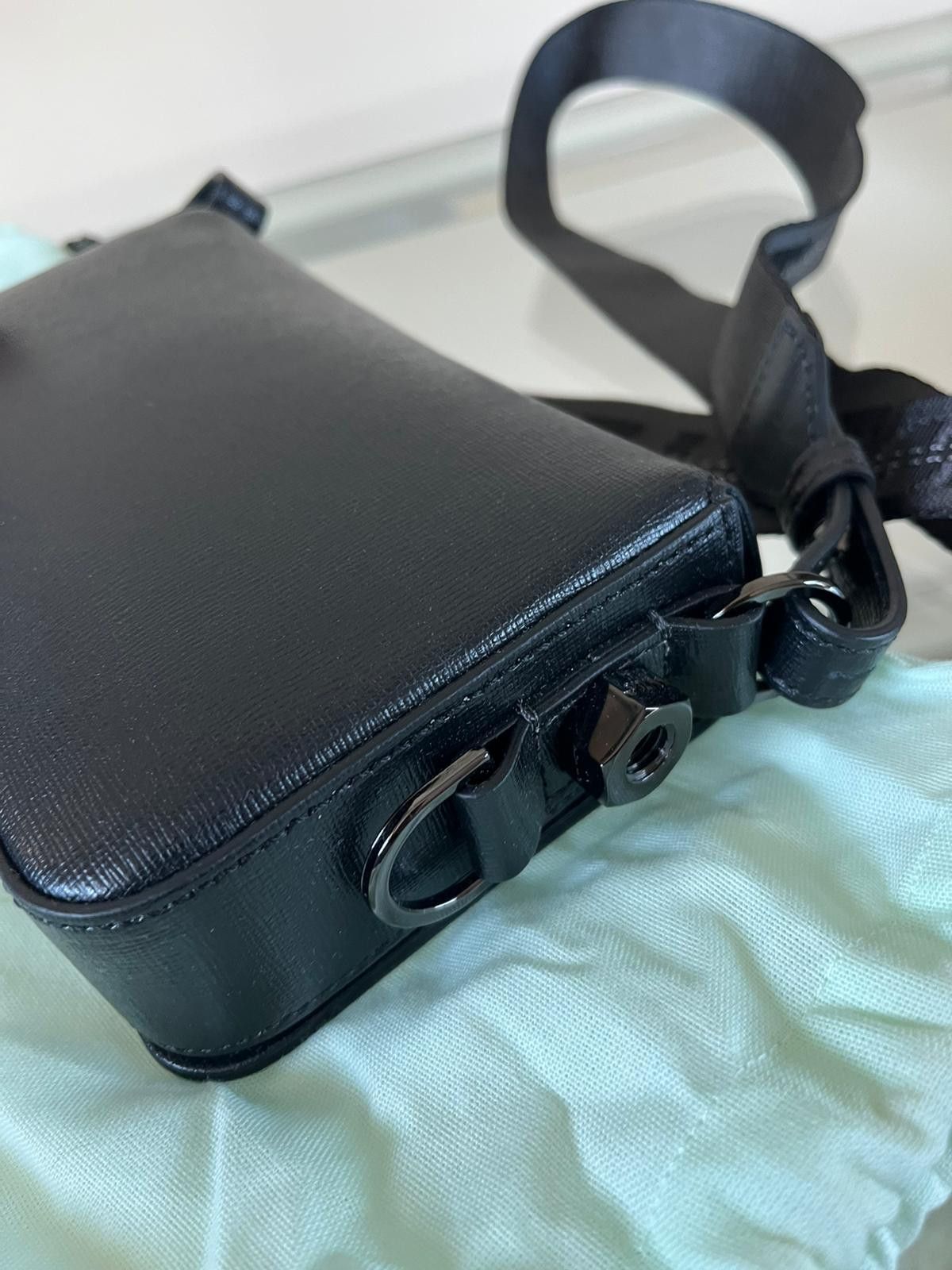 Off-White Medium Binder Clip Diagonals Bag in Black Size ONE SIZE - 8 Thumbnail