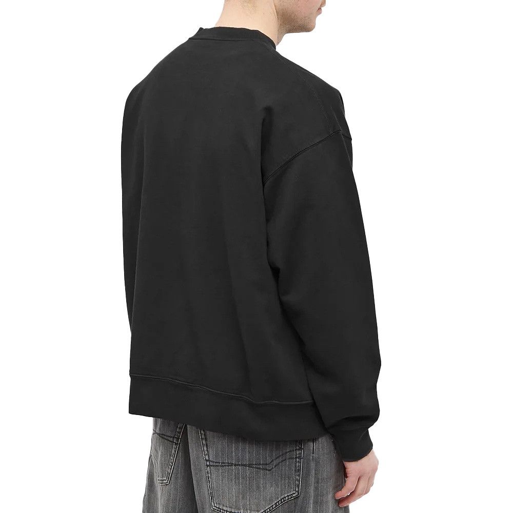 Balenciaga Balenciaga Men's College Logo Cotton Crewneck Sweatshirt Size US S / EU 44-46 / 1 - 3 Thumbnail