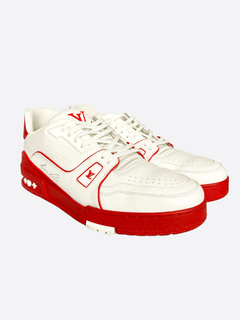 Louis Vuitton Trainer White/Red Product Red Used